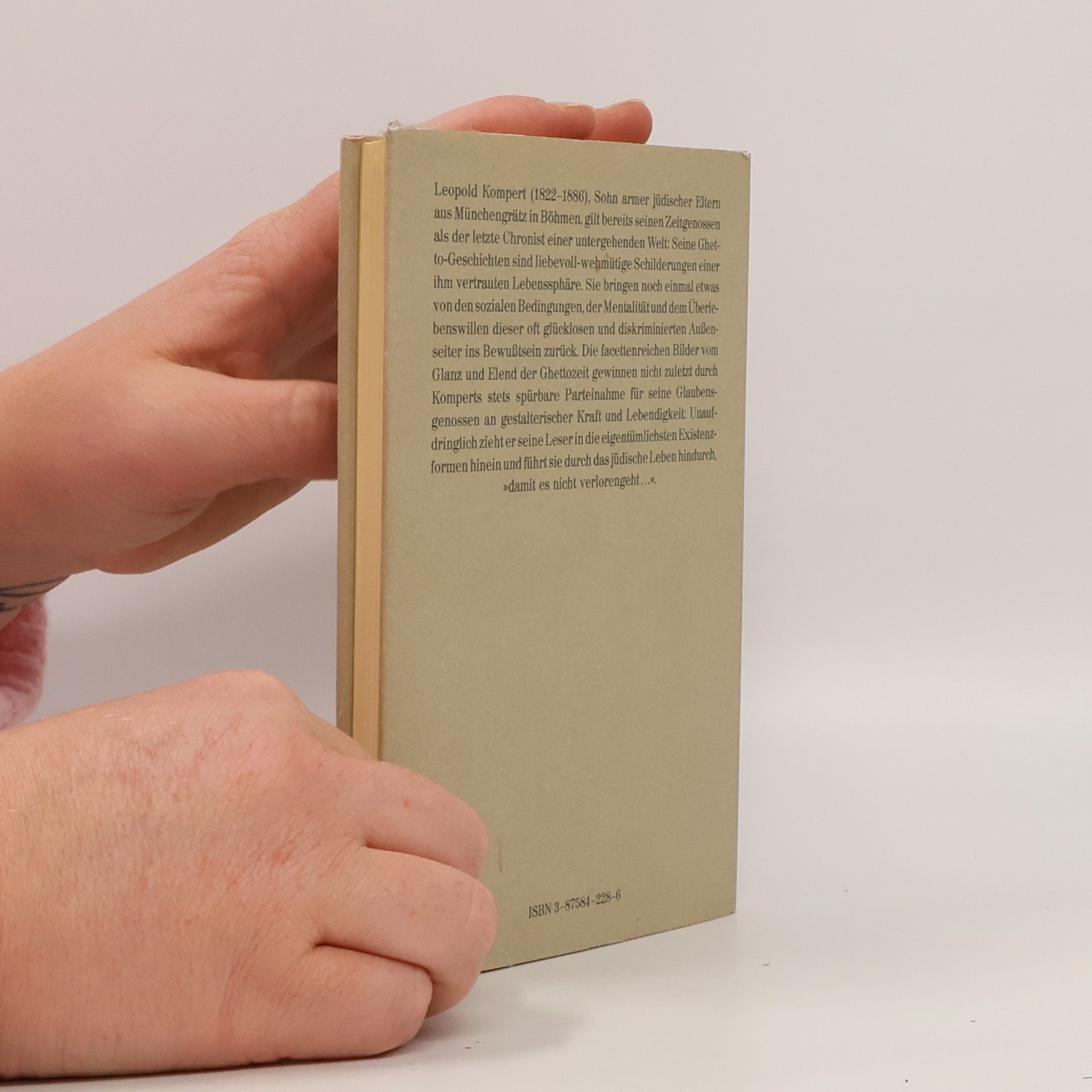 Leopold Kompert Deutsche Bibliothek des Ostens: Ghetto-Geschichten