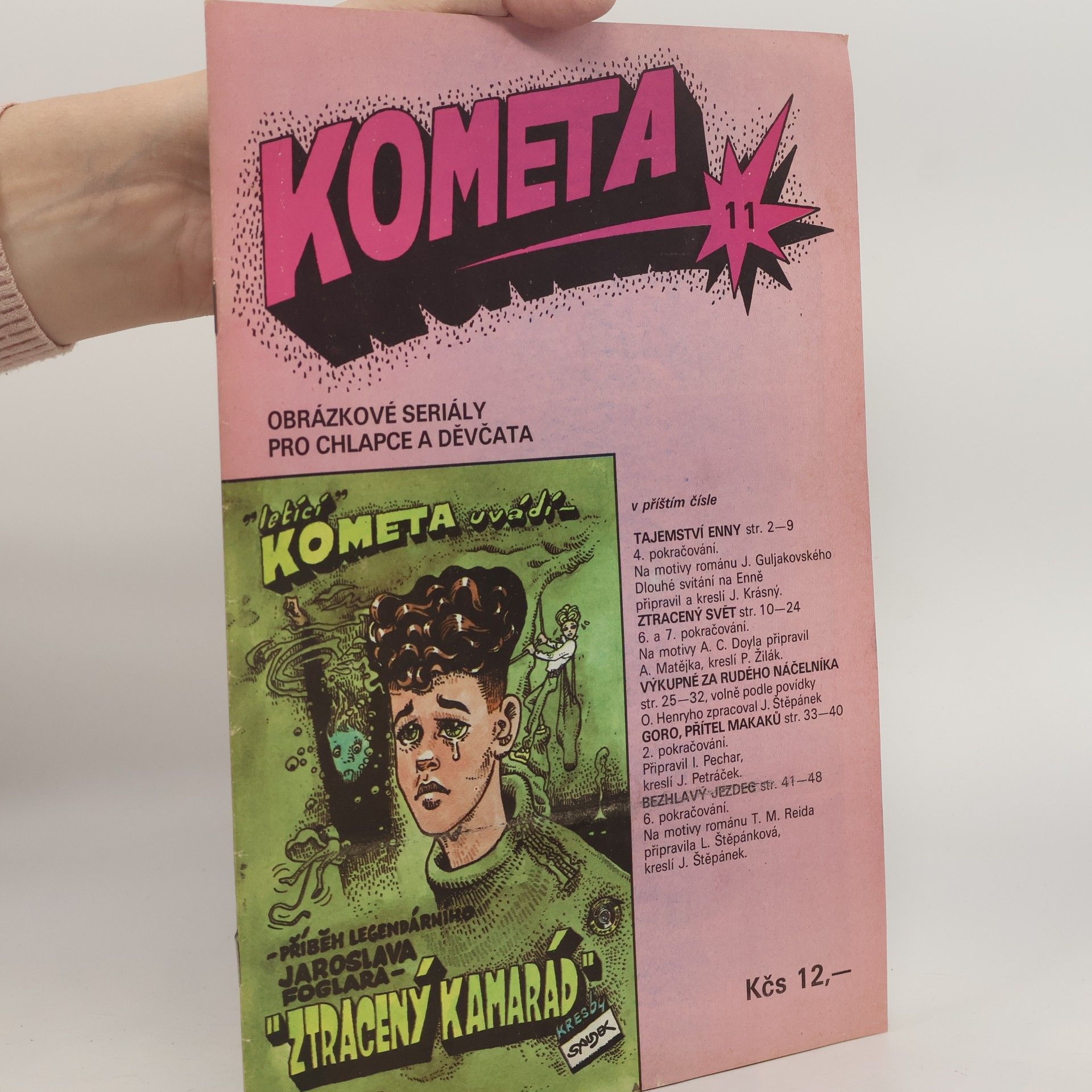 Kolektiv autorů Kometa, obrázkové seriály pro chlapce a děvčata 11