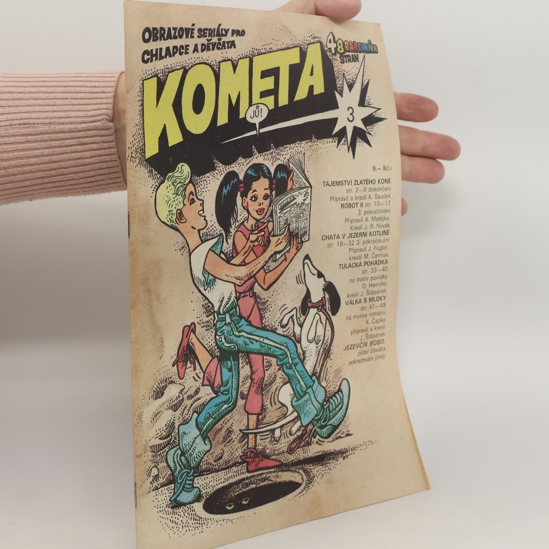 Kolektív autorov Kometa. Obrázkové seriály pro chlapce a děvčata