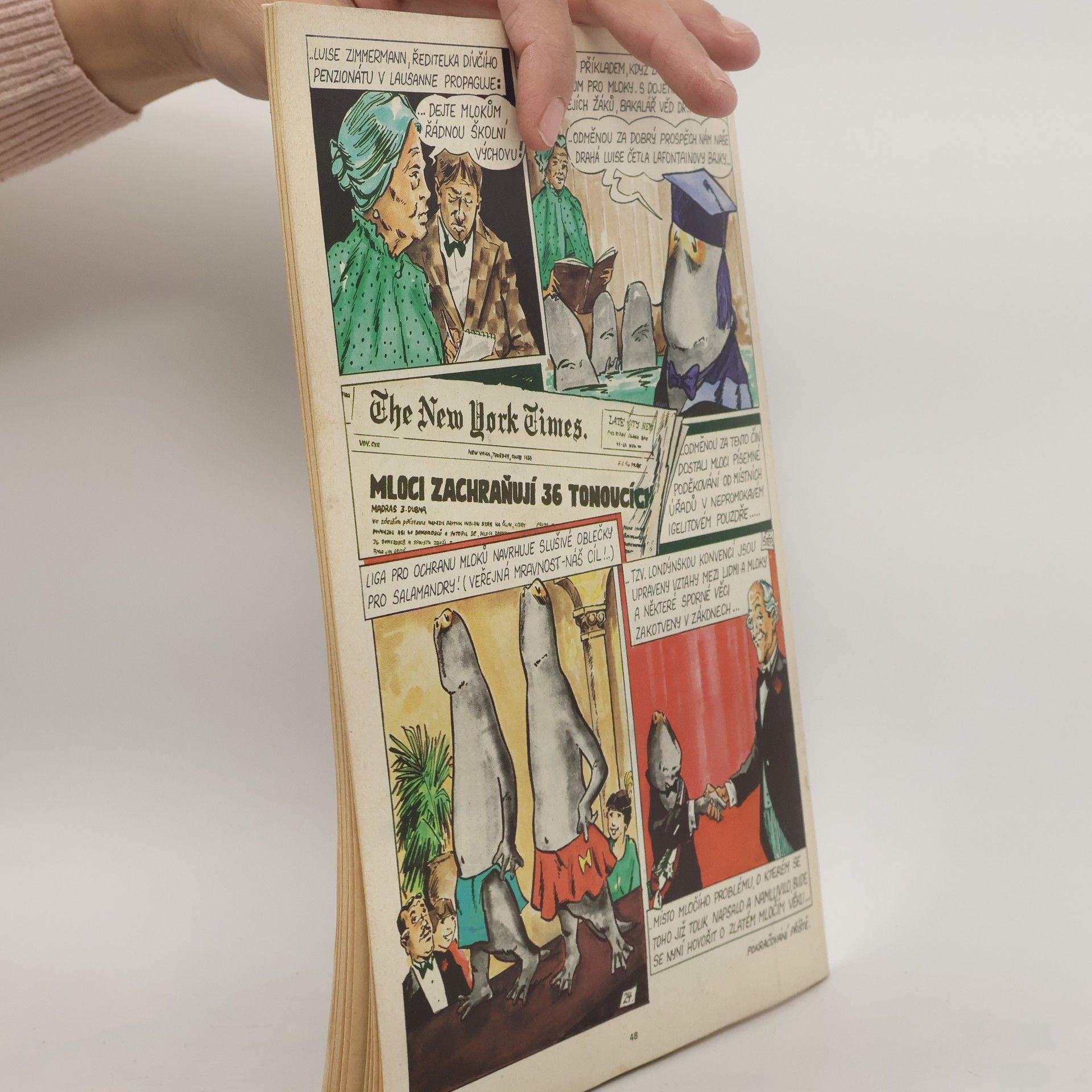 Kolektív autorov Kometa. Obrázkové seriály pro chlapce a děvčata