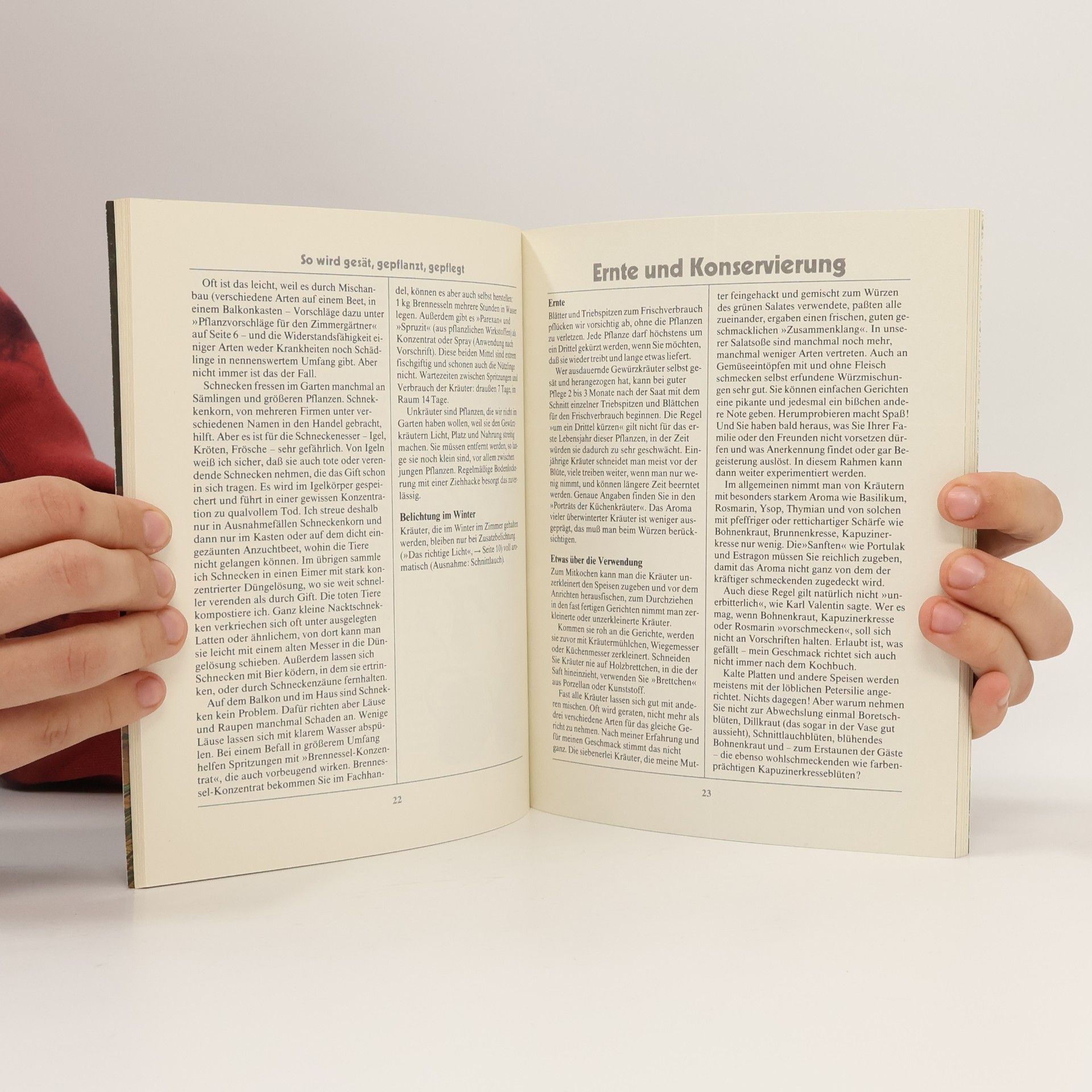 Helga Fritzsche Küchenkräuter selbst gezogen