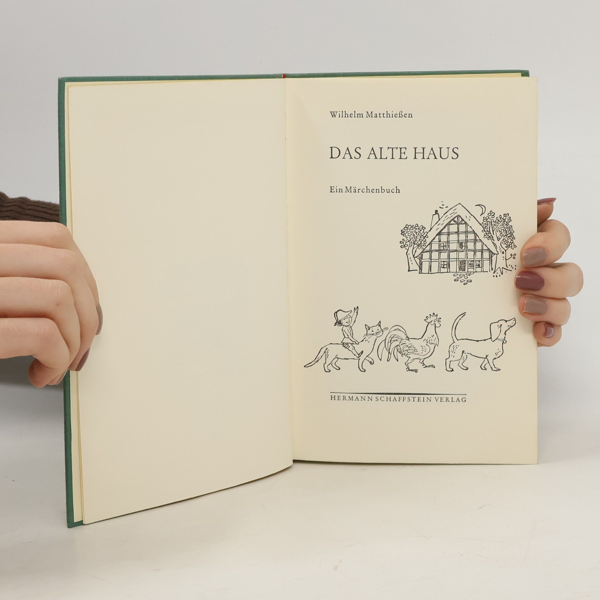 Wilhelm Matthießen Das alte Haus