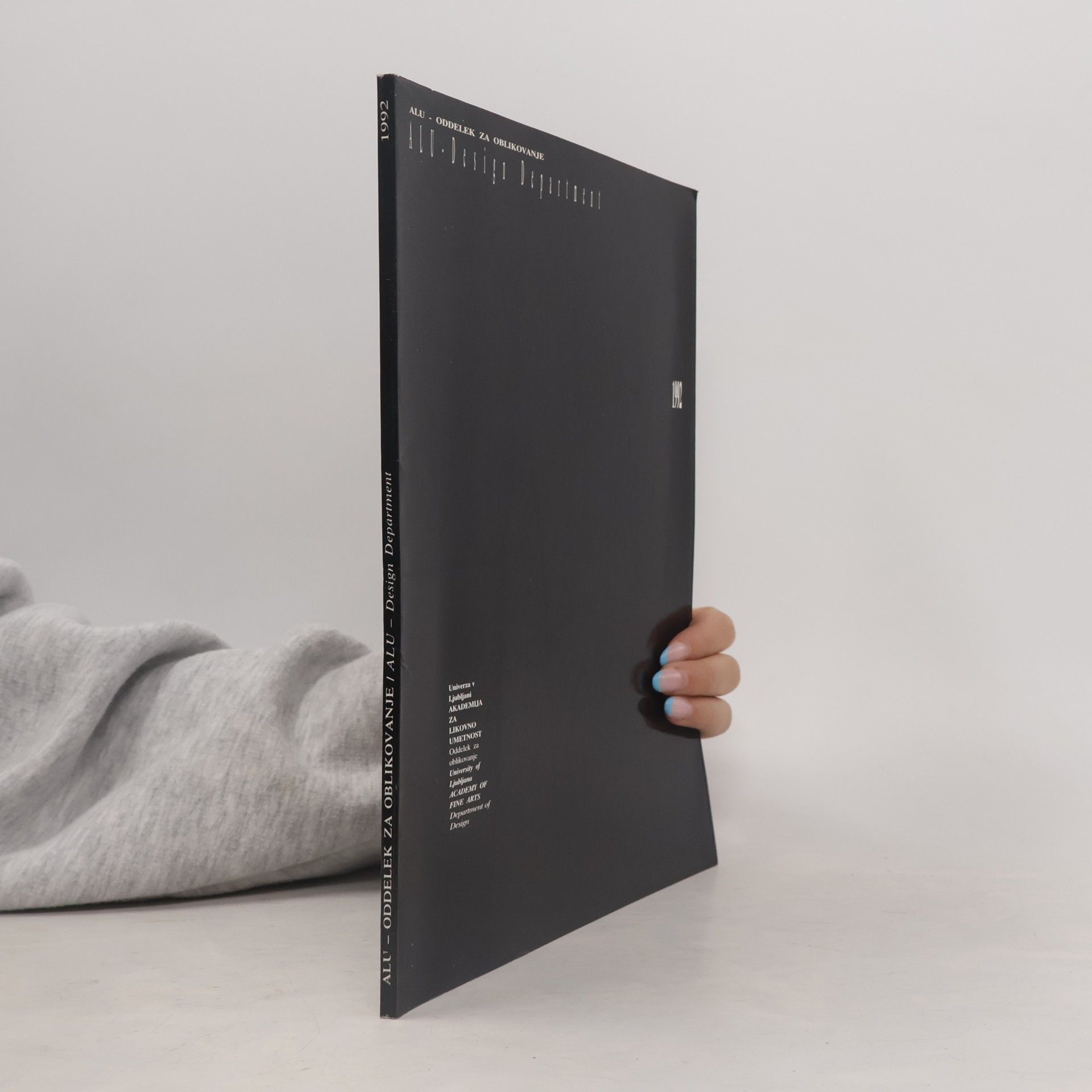Various authors ALU – Oddelek za oblikovanje / ALU – Design Department