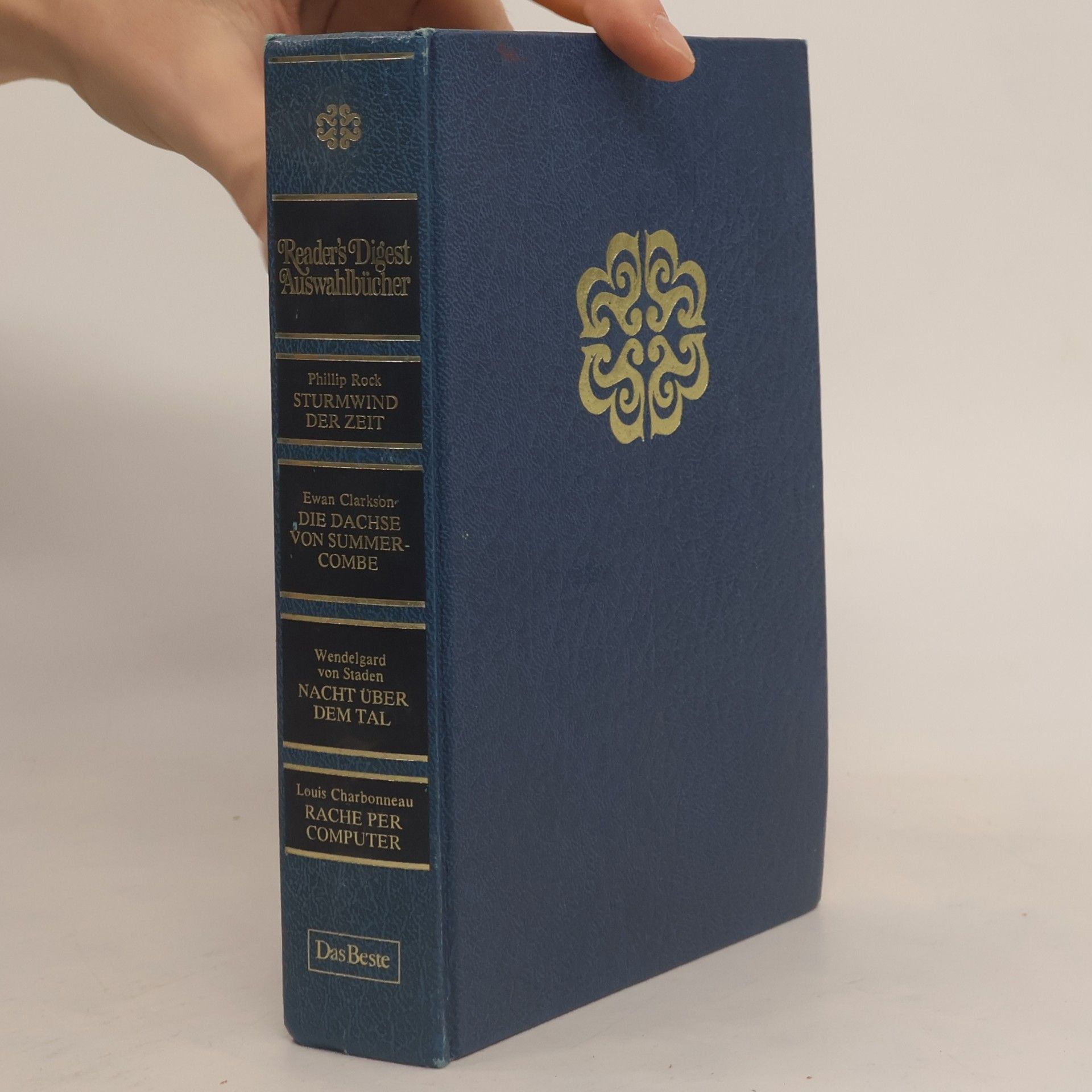 Readers's Digest Auswahlbücher. Sturmwind der Zeit, Rache per ComputerNacht über dem Tal, Die Dachse von Summercombe,