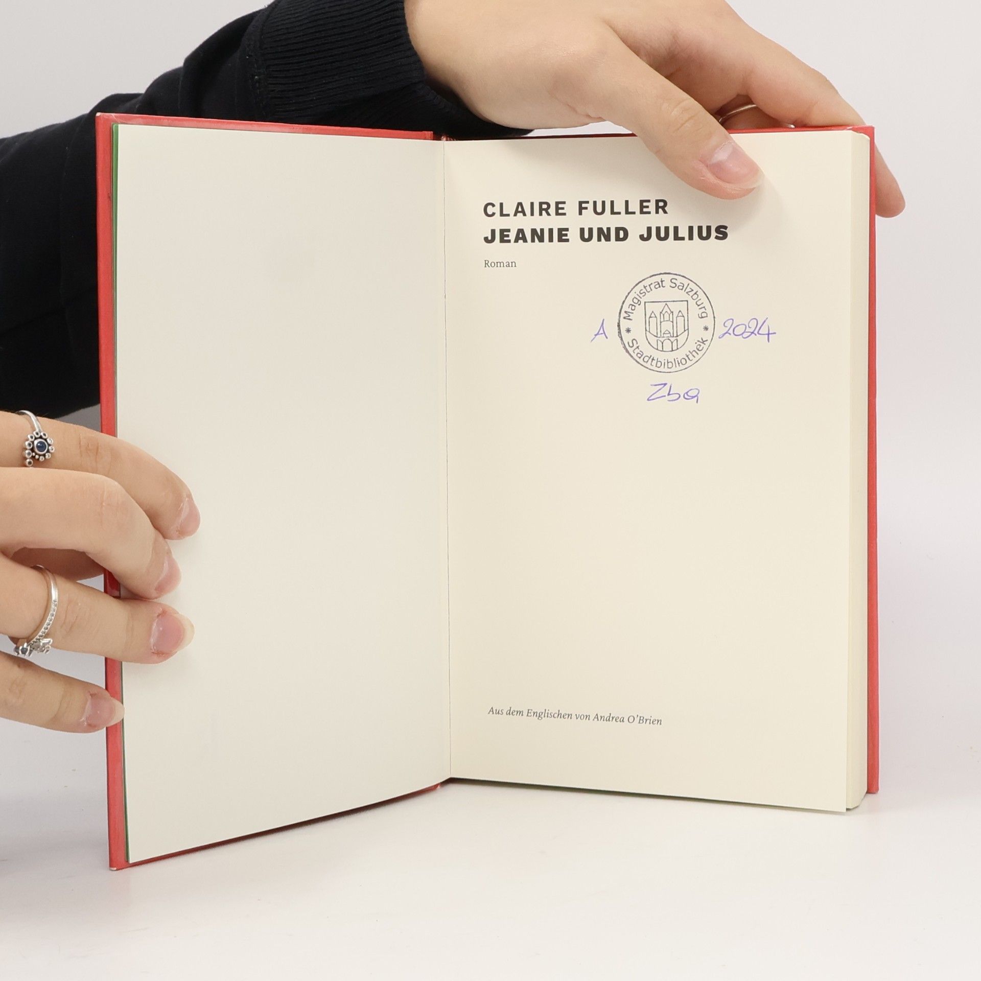 Claire Fuller Jeanie und Julius