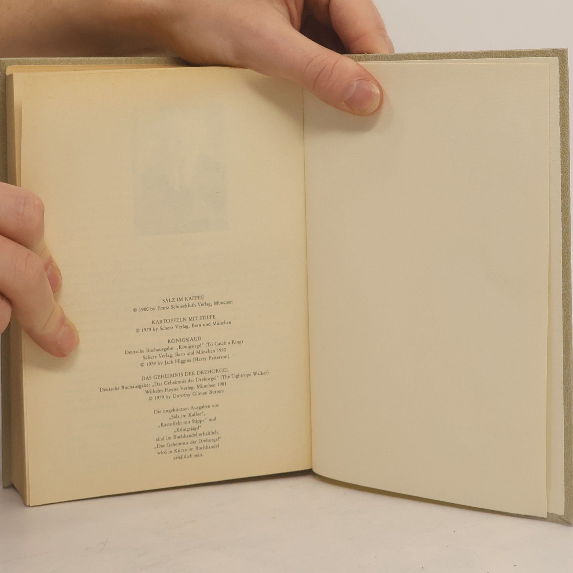 Hans Blickensdörfer Reader's Digest Auswahlbücher
