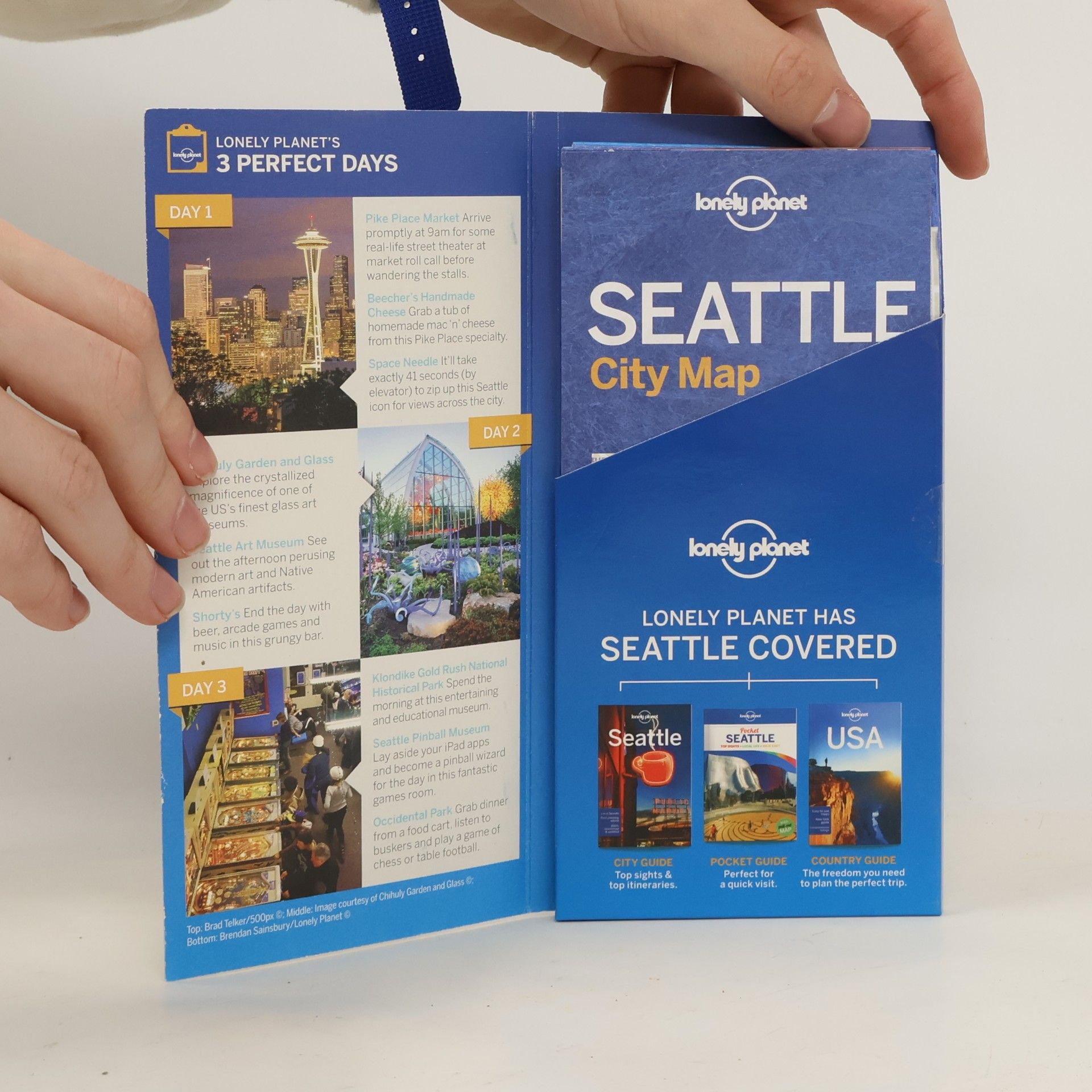 Various authors Lonely Planet Seattle City Map