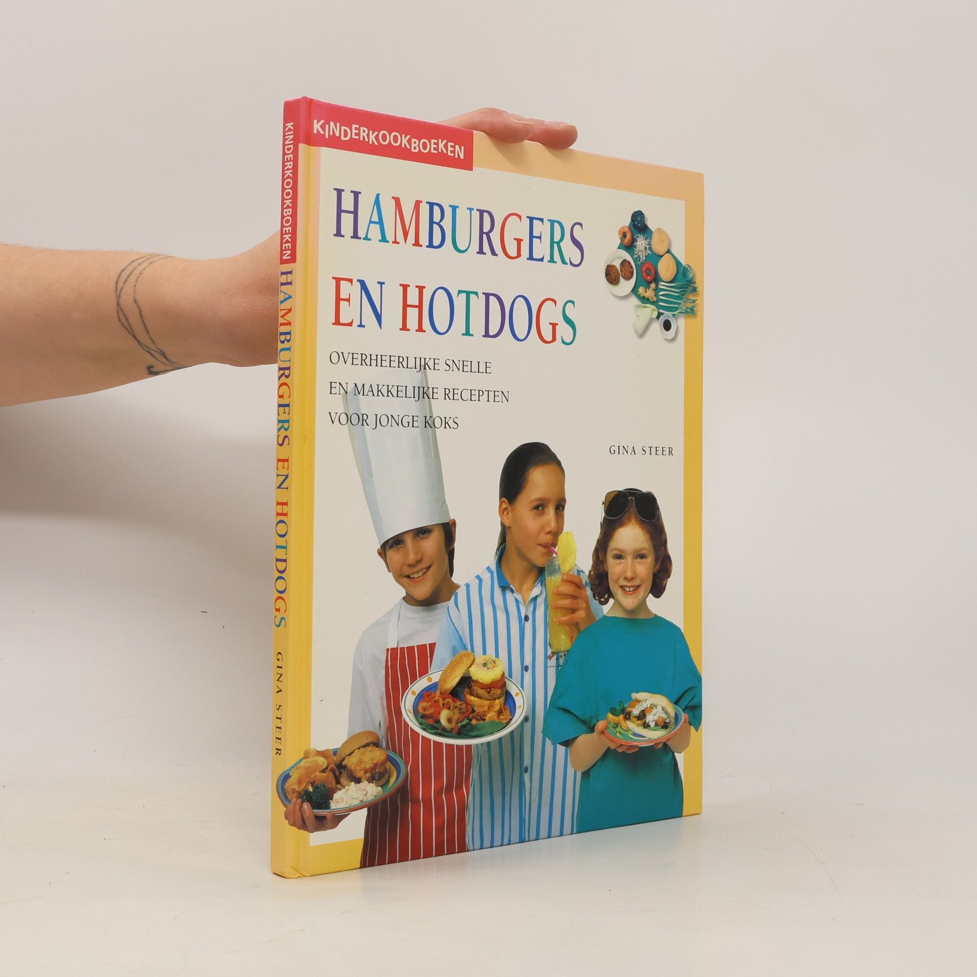 Kinderkookboeken: Hamburgers en hotdogs