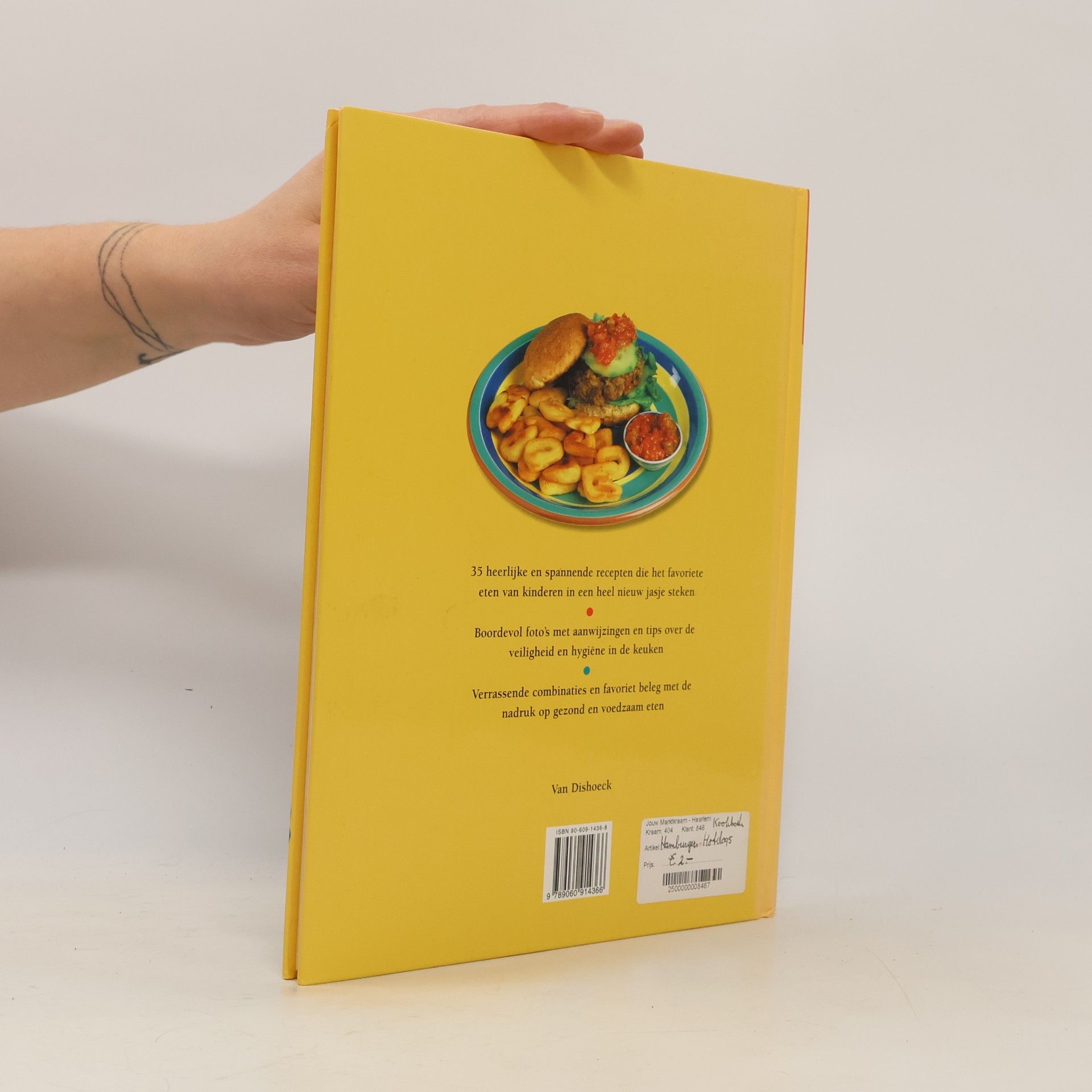 Gina Steer Kinderkookboeken: Hamburgers en hotdogs