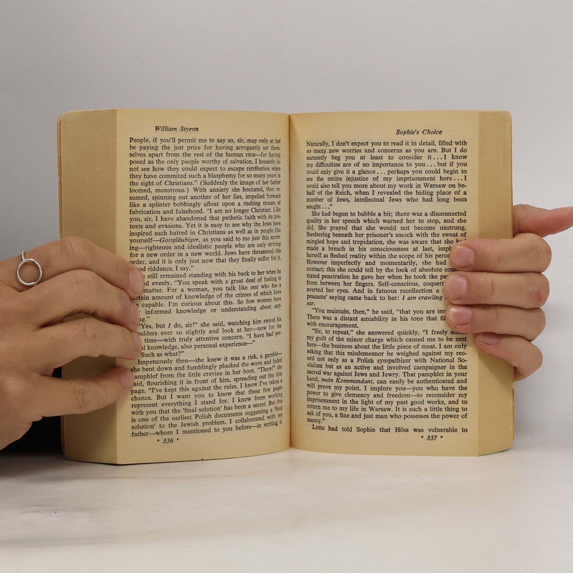 William Styron Sophie's choice