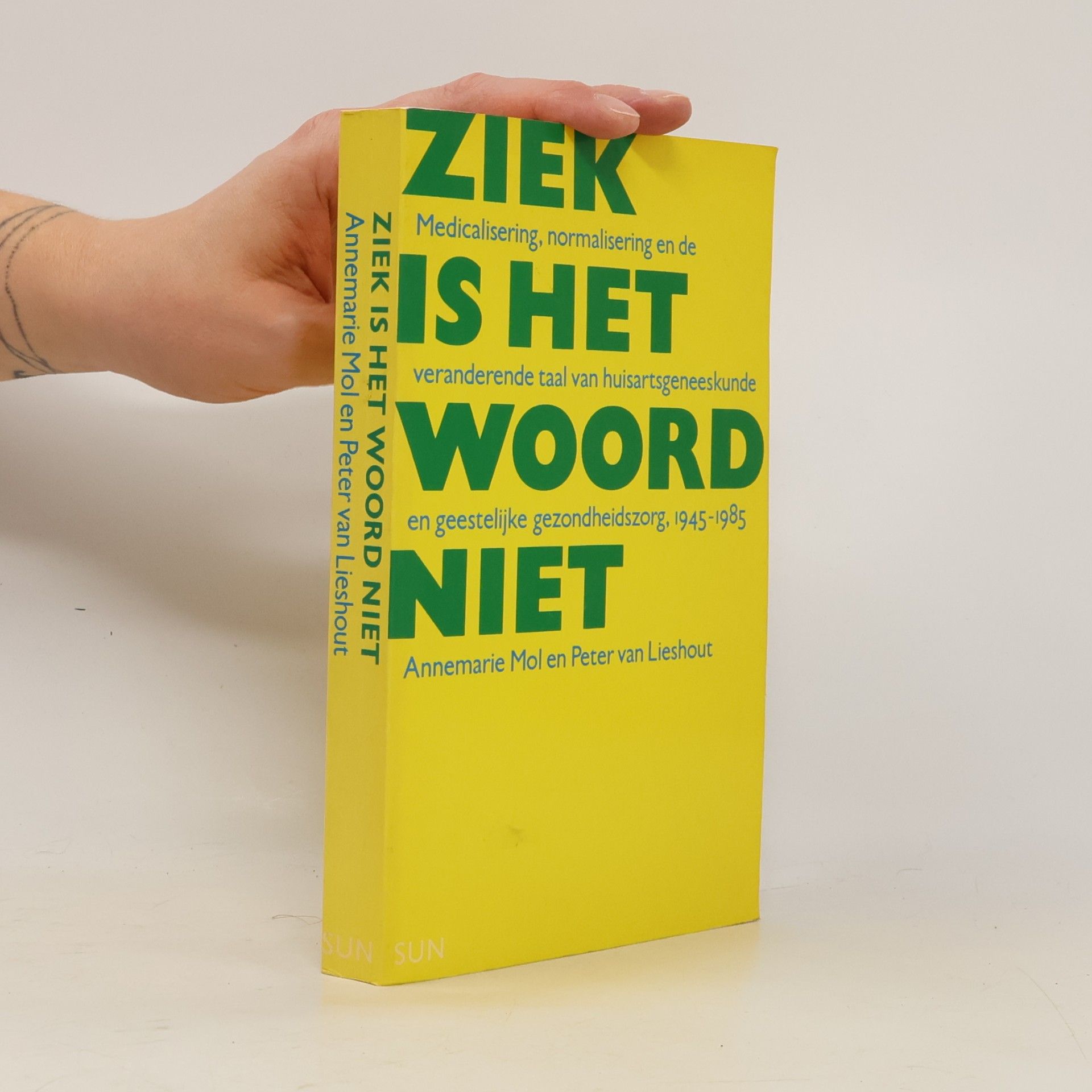 Ziek is het woord niet