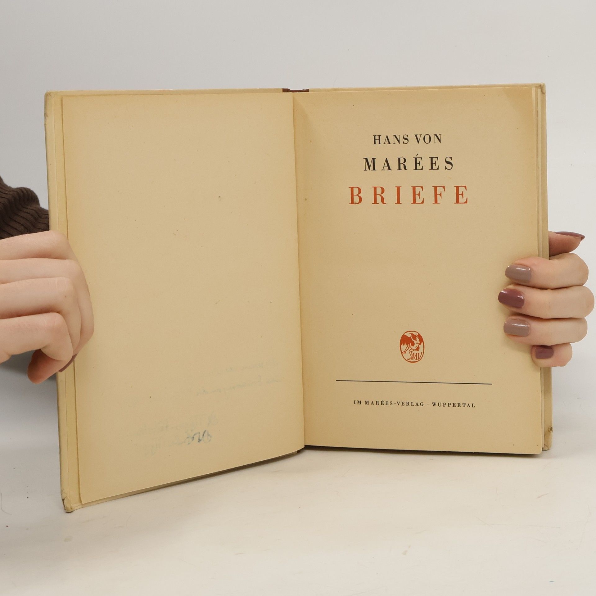 Hans von Marées Briefe