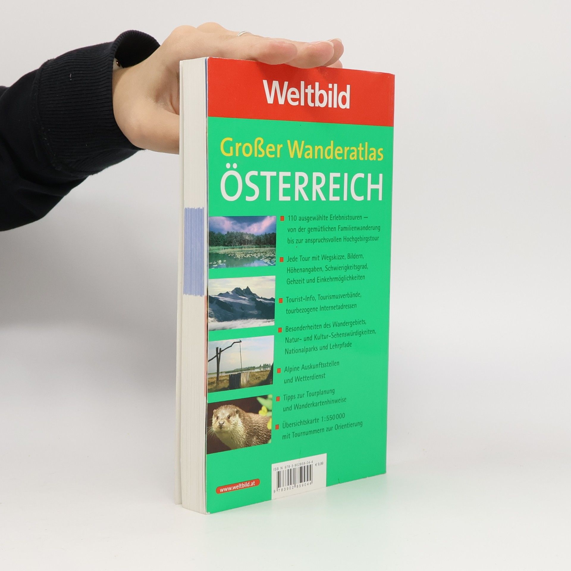 Autores varios Großer Wanderatlas Österreich