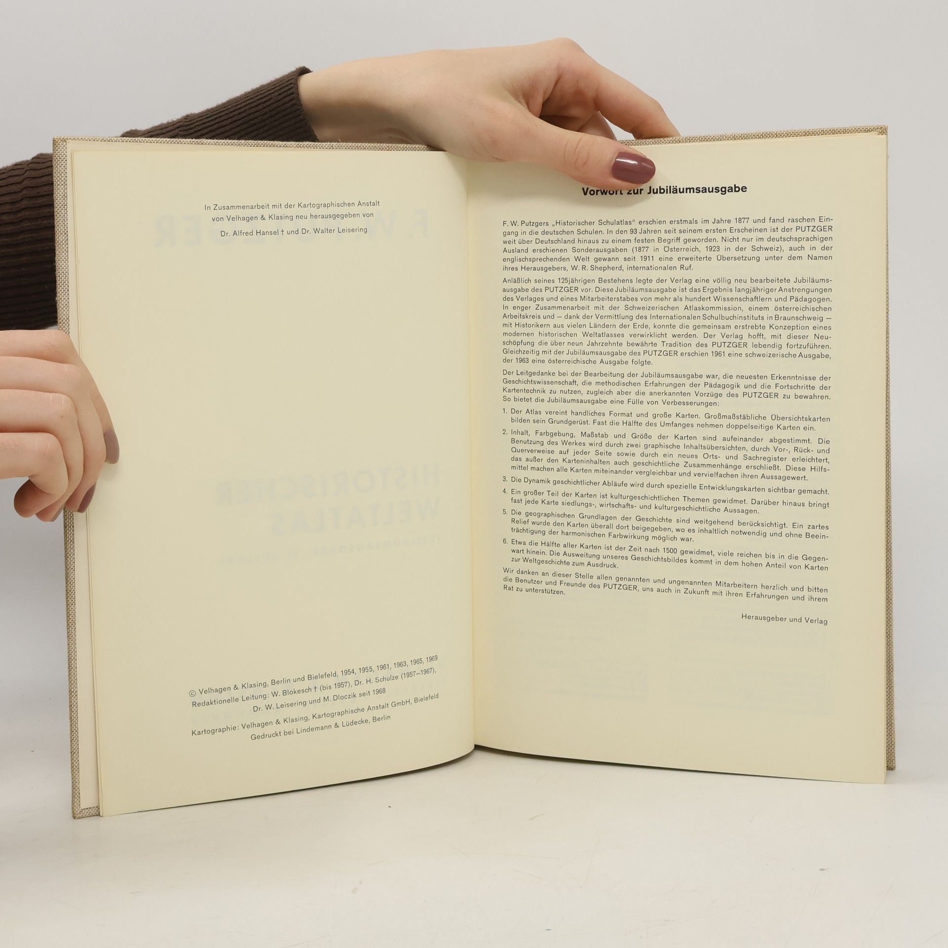 F. W. Putzger Putzger Historischer Weltatlas