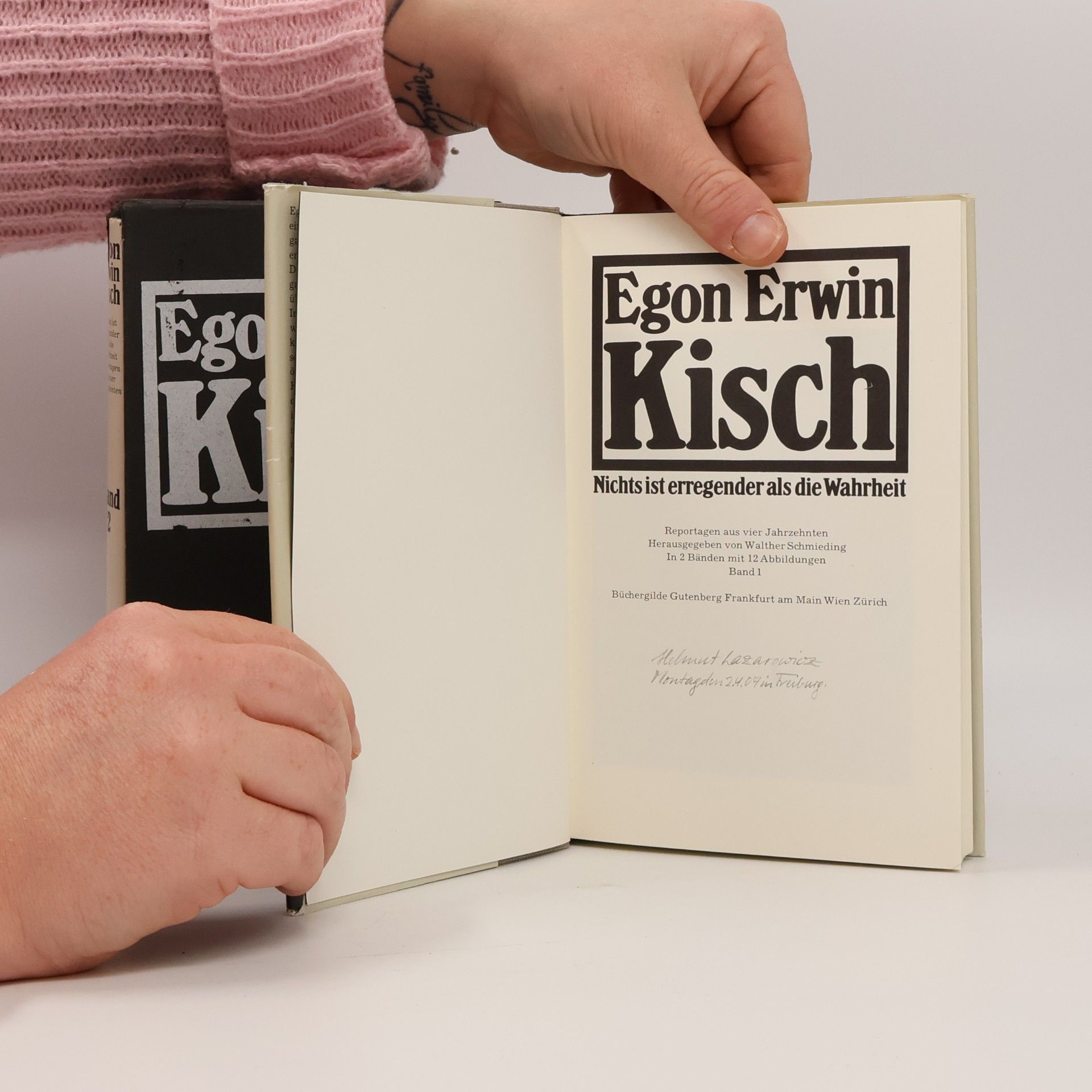 Egon Erwin Kisch Nichts ist erregender als die Wahrheit 1-2