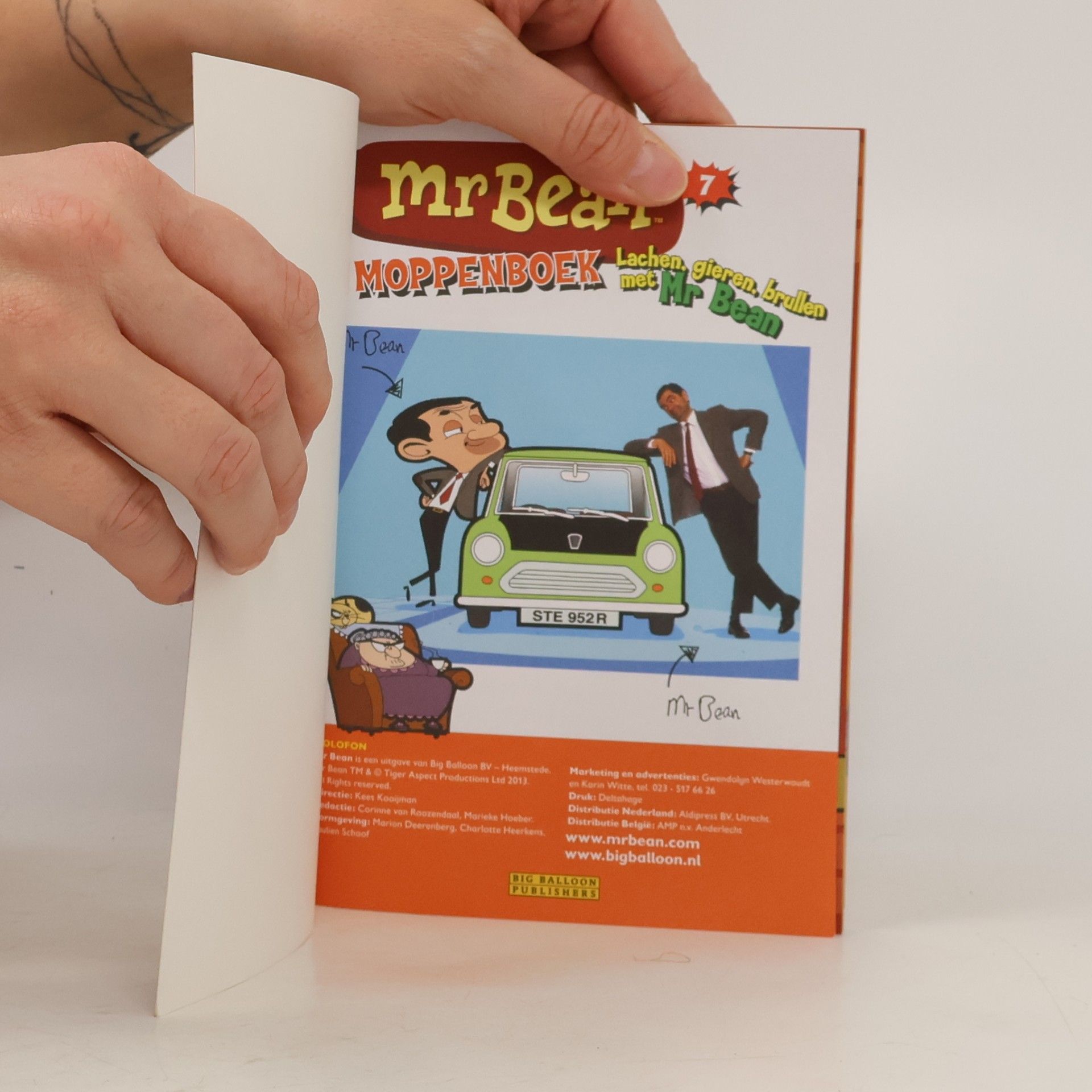 Various authors Mr Bean Moppenboek 7