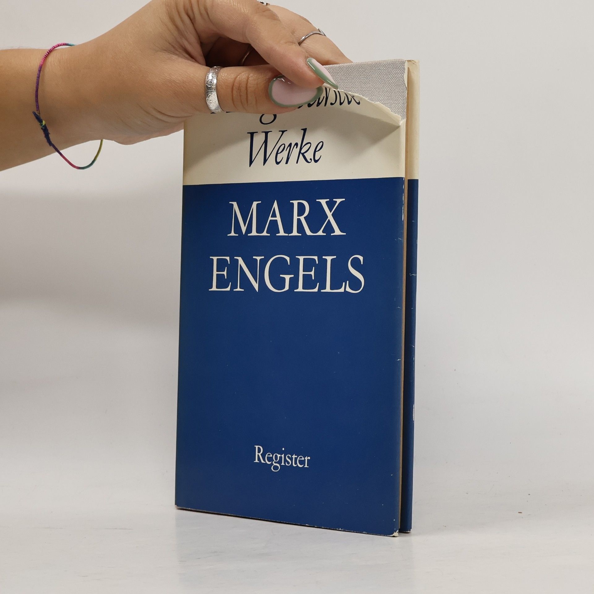 Karl Marx Ausgewählte Werke. Register
