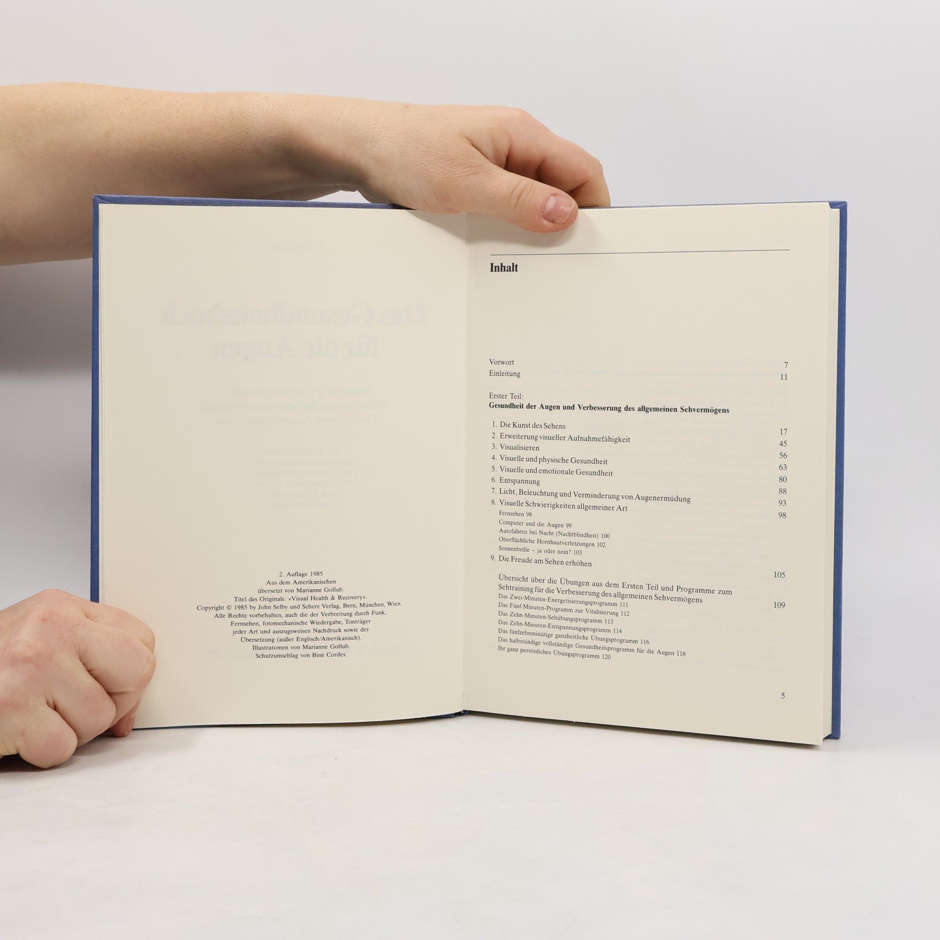 John Selby Das Gesundheitsbuch für die Augen