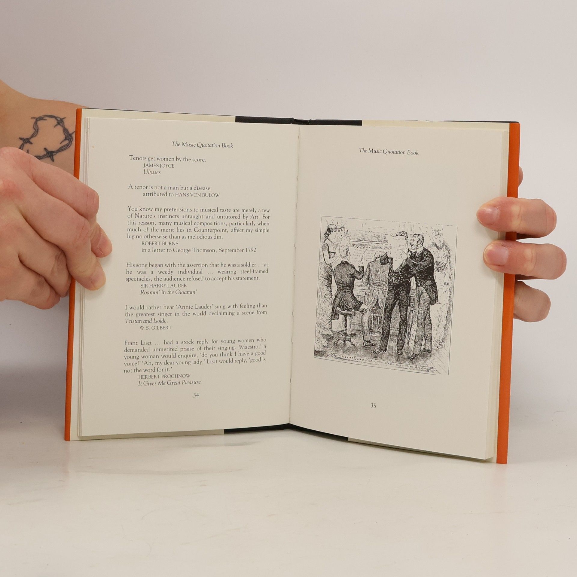 Joyce Lindsay Music Quotation Book