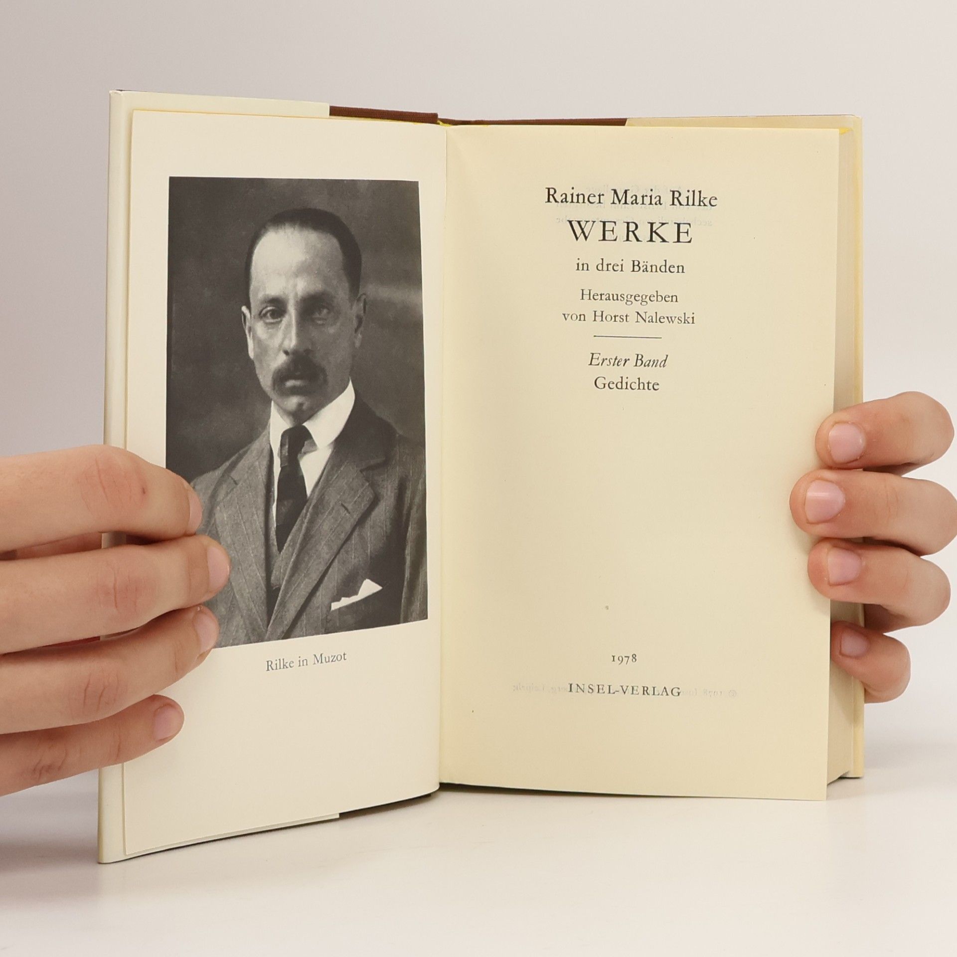 Rainer Maria Rilke Werke in drei Bänden 1