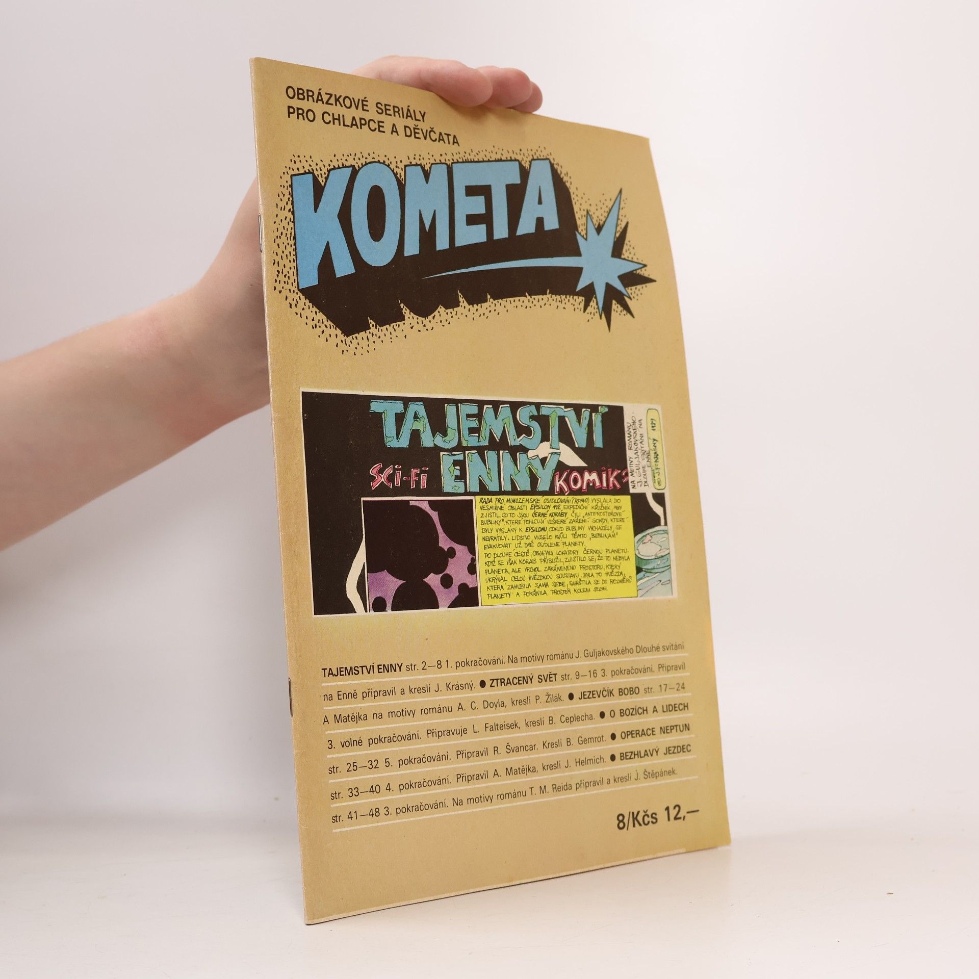 Kolektiv autorů Kometa. Tajemství Enny