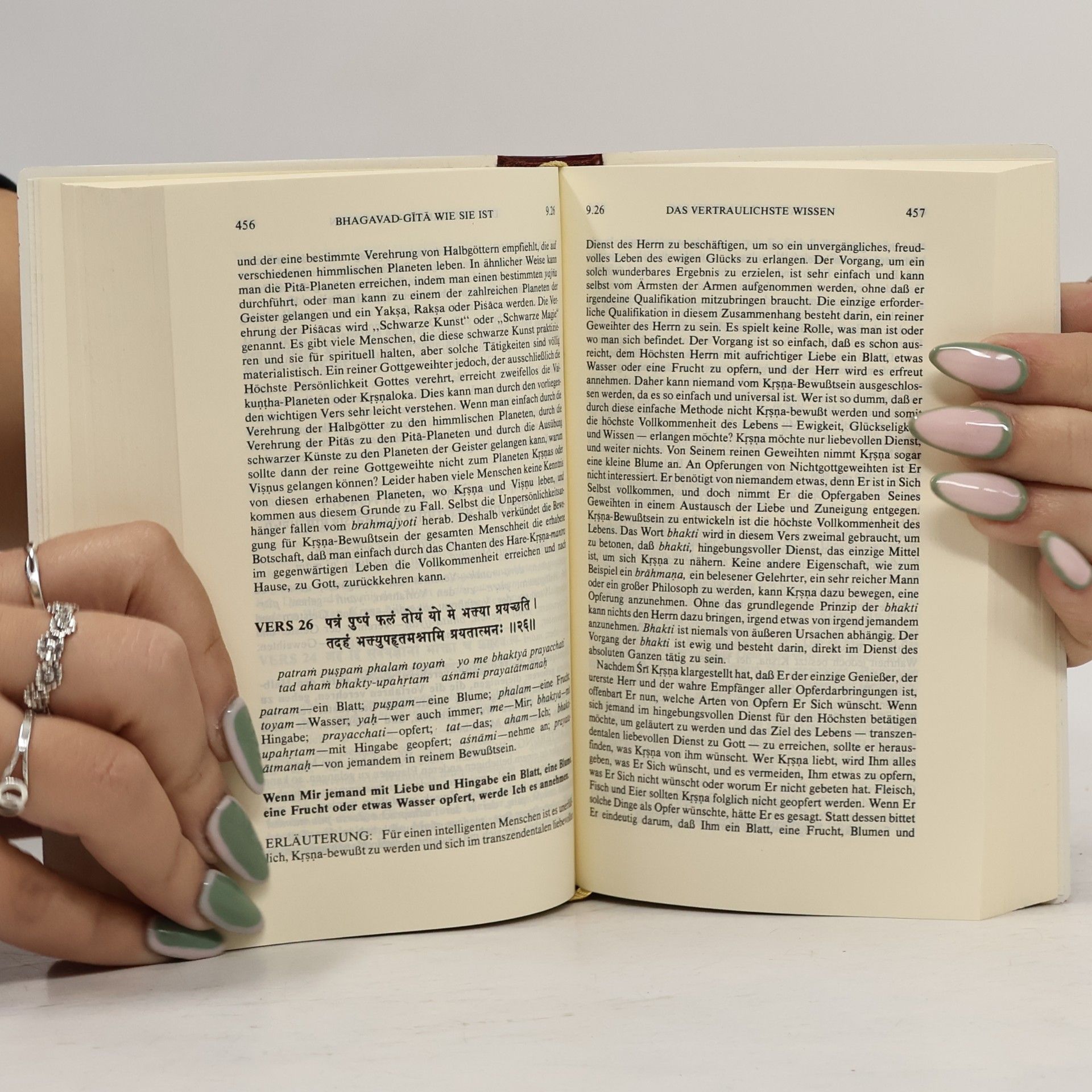 A. C. Bhaktivedanta Prabhupada Bhagavad Gita wie sie ist