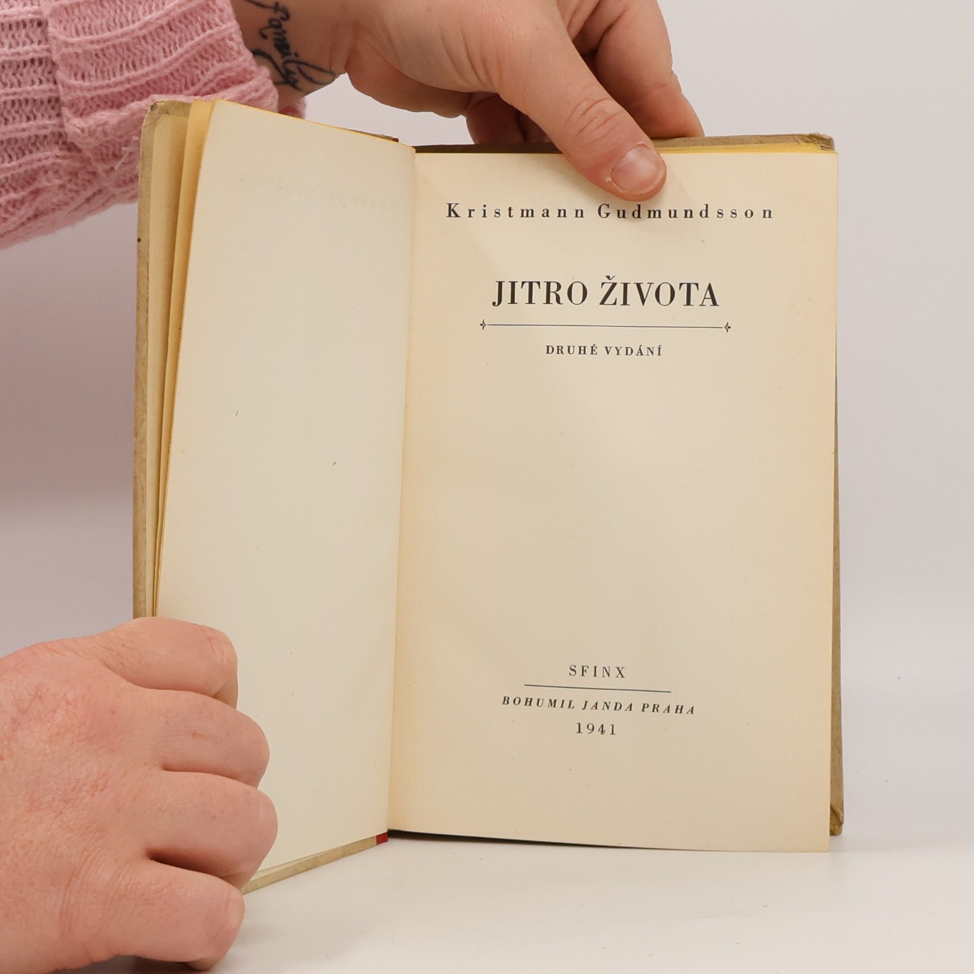 Karel V. Rypáček Jitro života