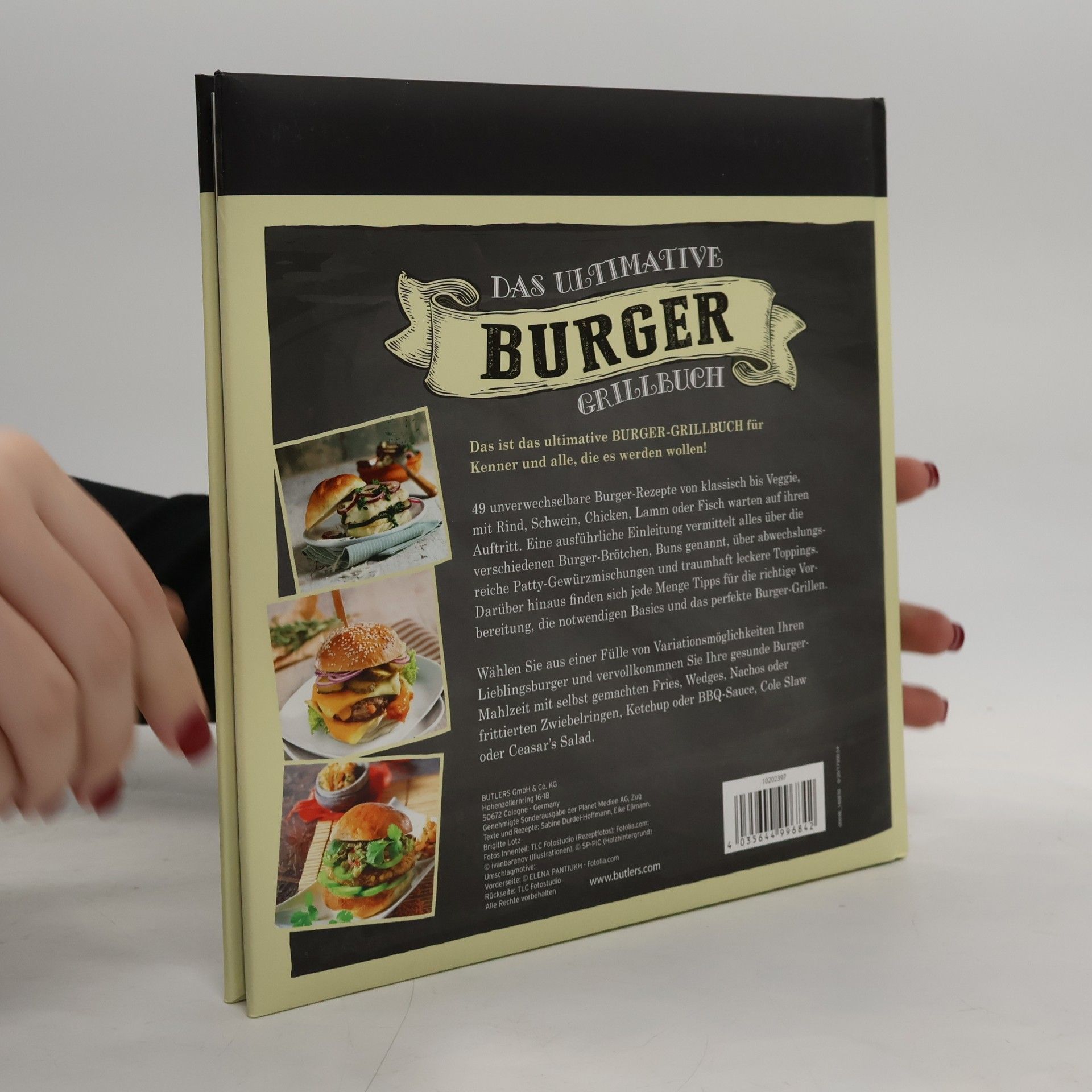 Sabine Durdel-Hoffmann Das ultimative Burger Grillbuch