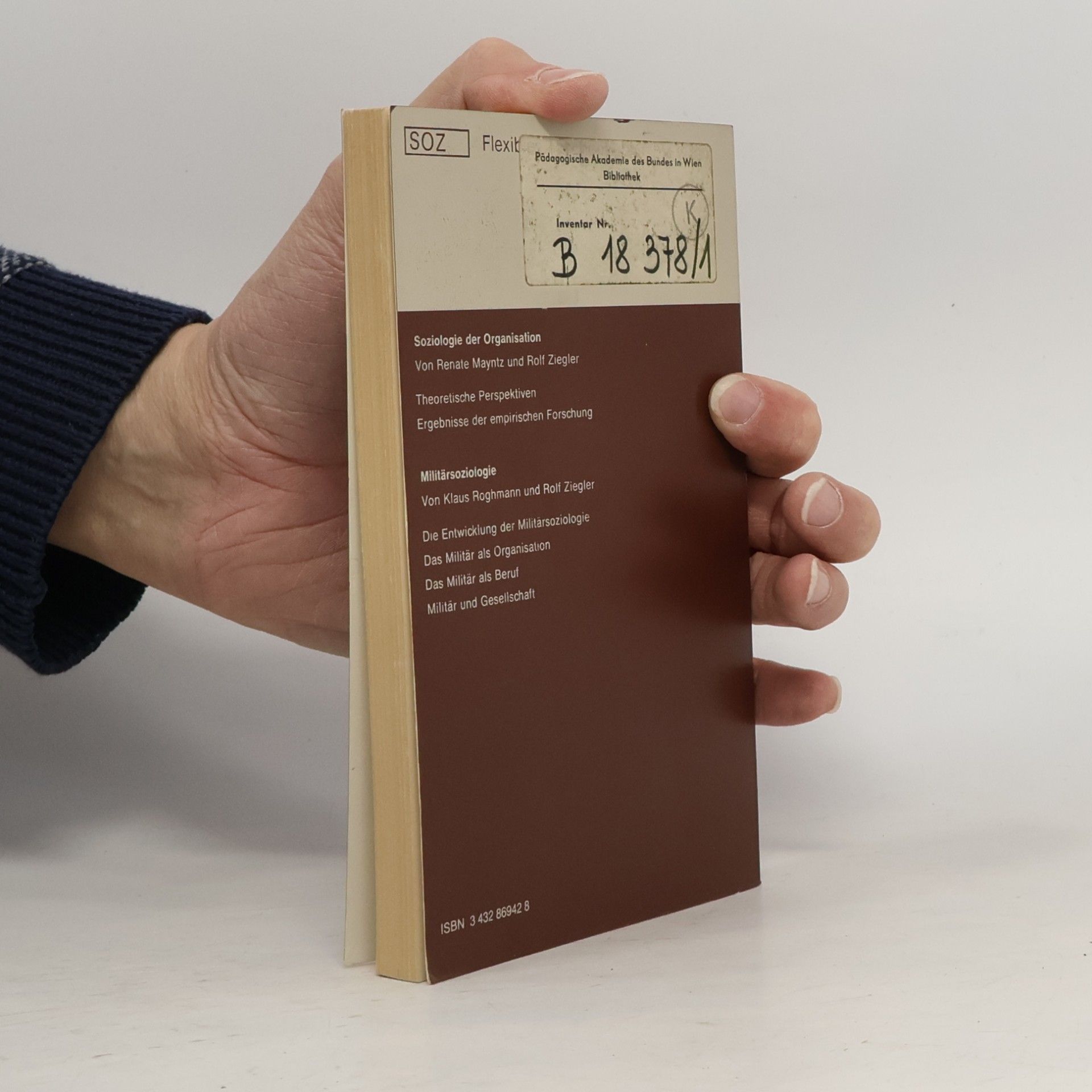 René König Handbuch der empirischen Sozialforschung - 9: Organisation Militär