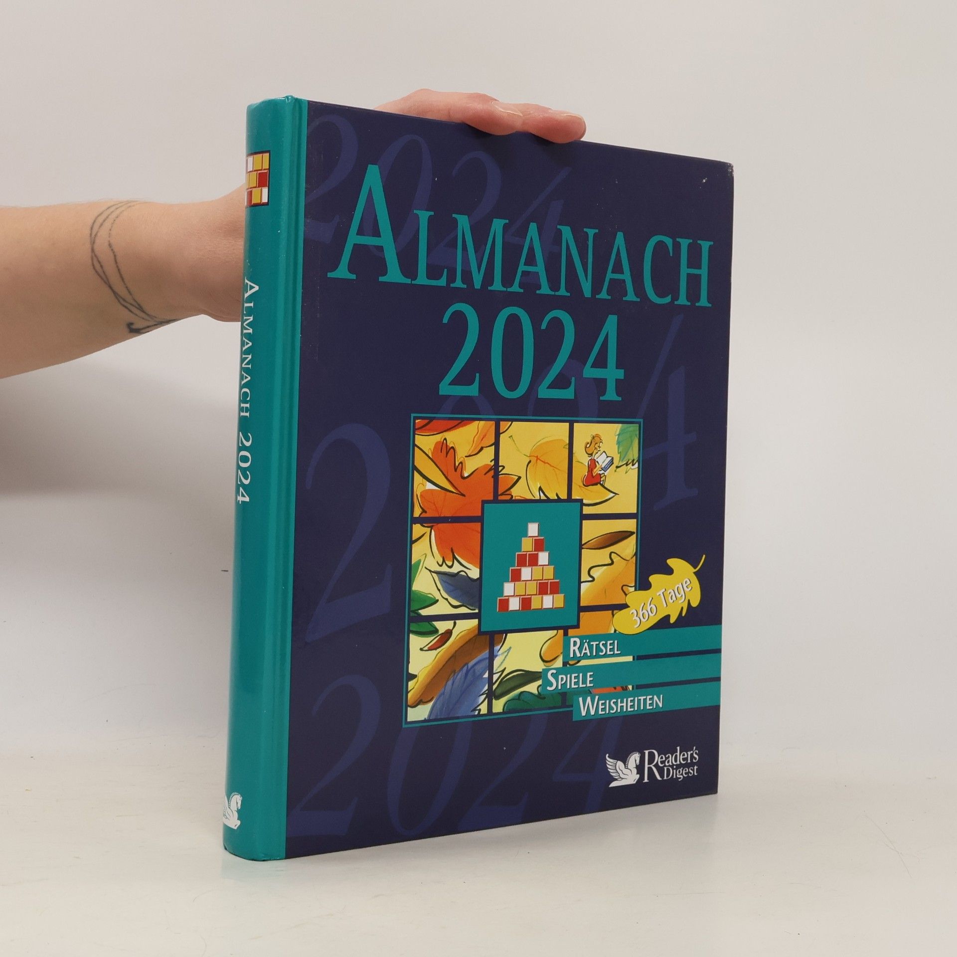 Kolektív autorov Almanach 2024. 365 Tage Rätsel Spiele Weisheiten