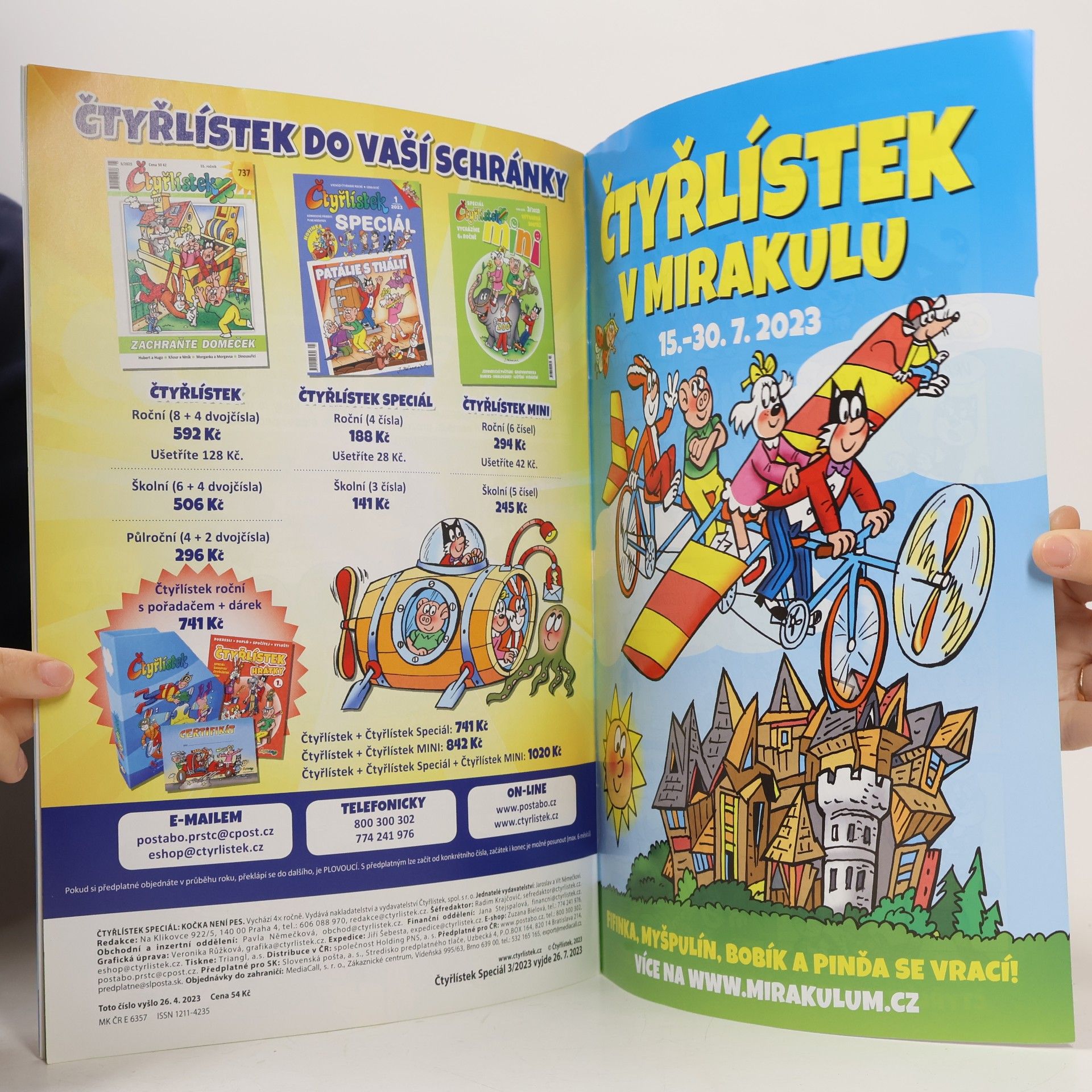 Kolektiv autorů Čtyřlístek Speciál 2/2023