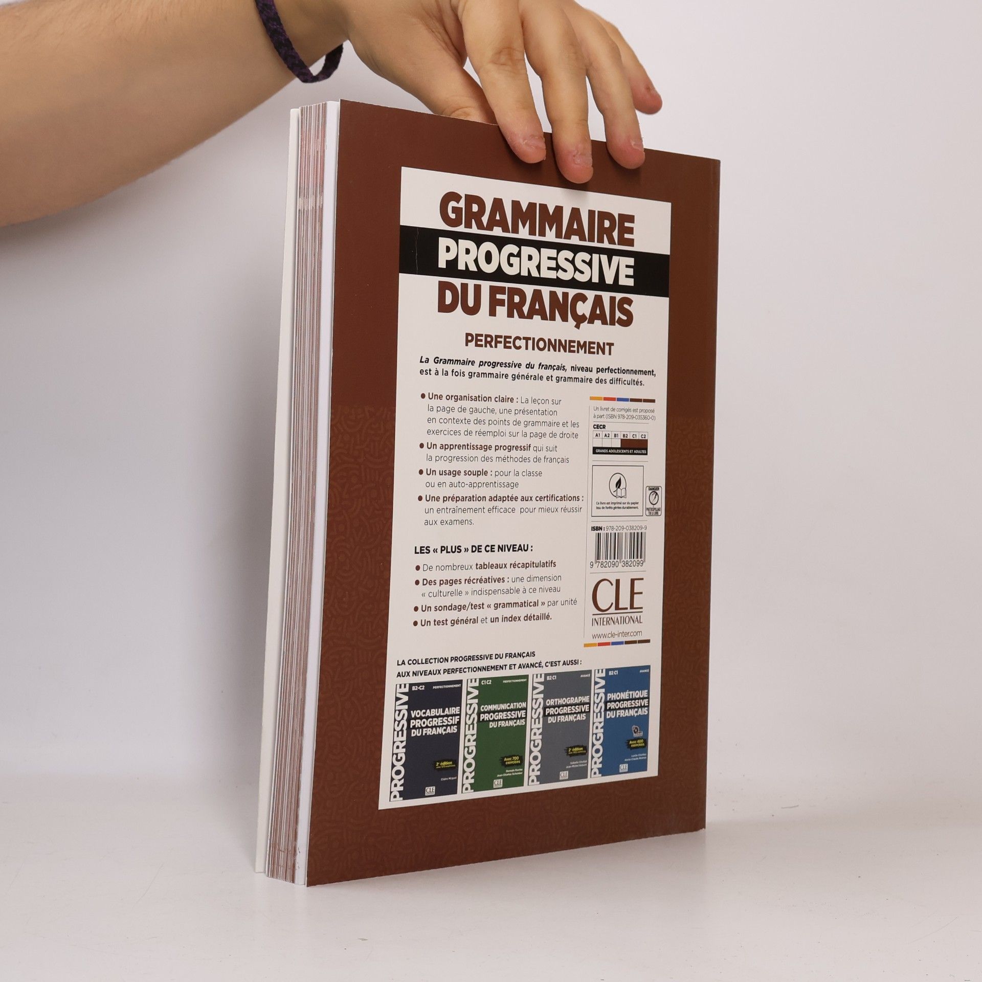 Maïa Grégoire Grammaire progressive du français avec 600 exercices : perfecionnement B2-C2
