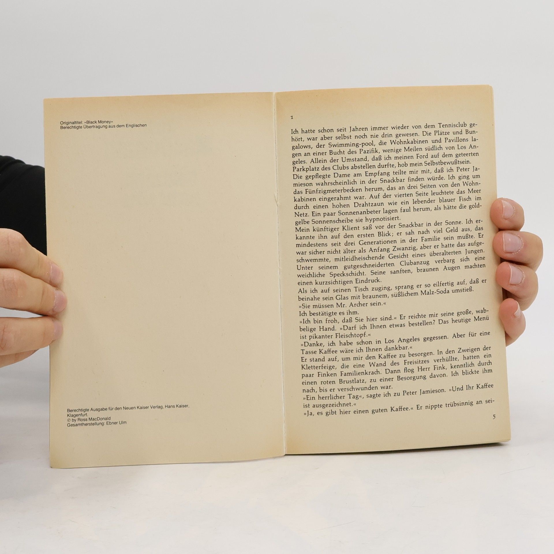 Ross Macdonald Geld zahlt nicht alles