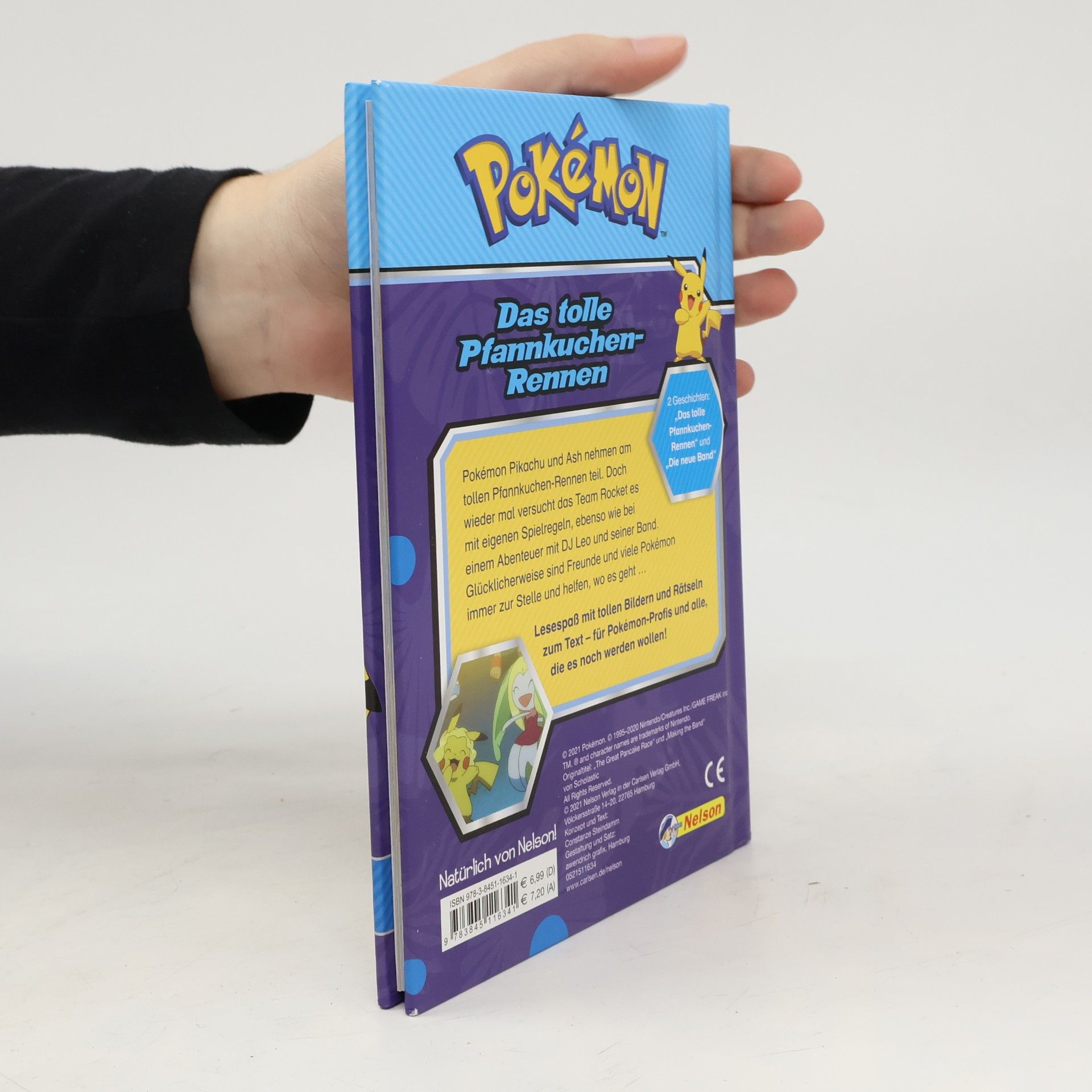Constanze Steindamm Pokémon - das tolle Pfannkuchen-Rennen