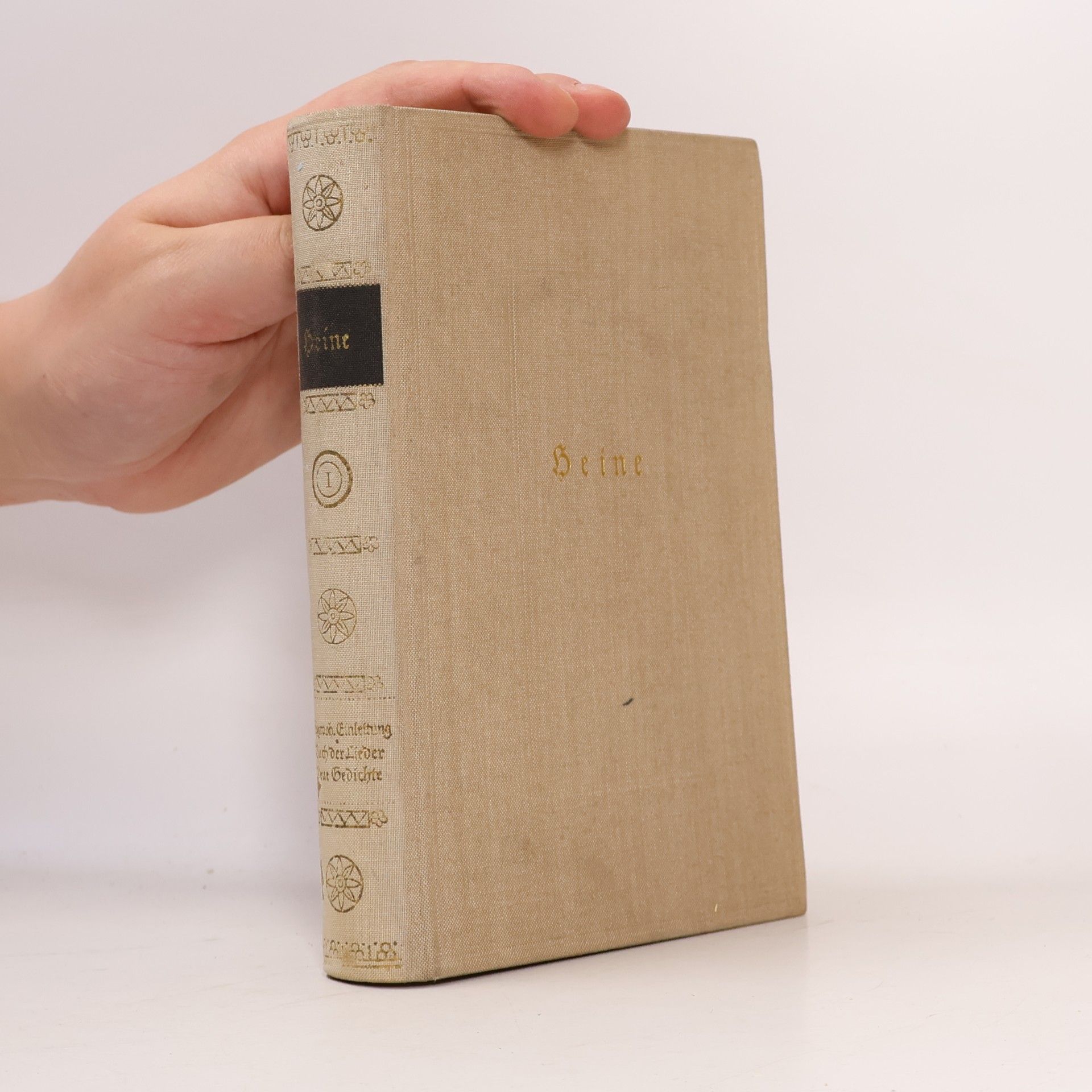 Heinrich Heine Biogr. Einleitung, Buch der Lieder, Neue Gedichte
