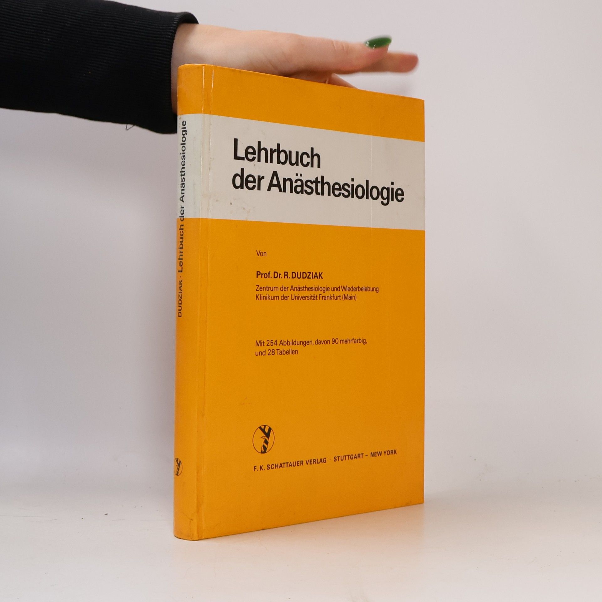 Prof. Dr. Rafael Dudziak Lehrbuch der Anästhesiologie