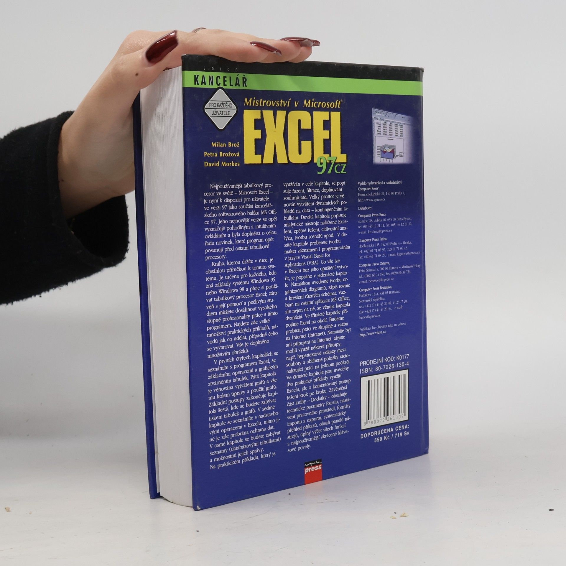 Milan Brož Mistrovství v Microsoft Excel 97 CZ