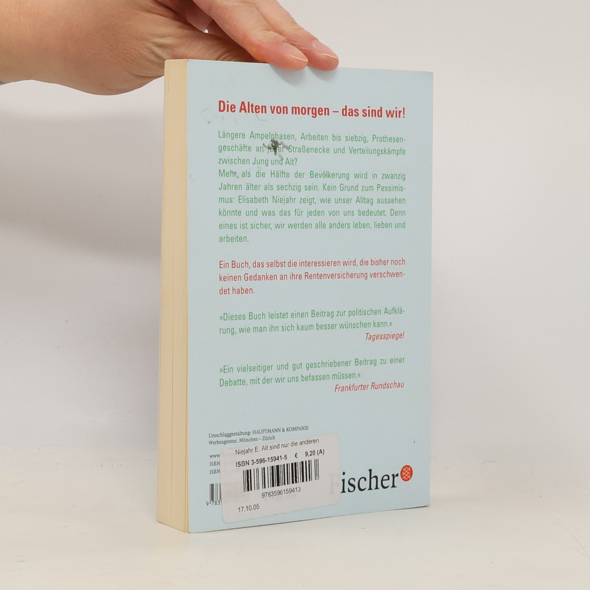 Elisabeth Niejahr Alt sind nur die anderen