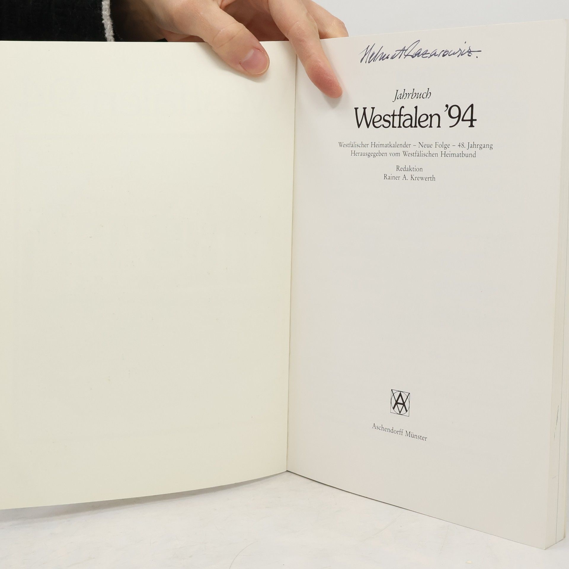 Autorenkollektiv Jahrbuch Westfalen '94