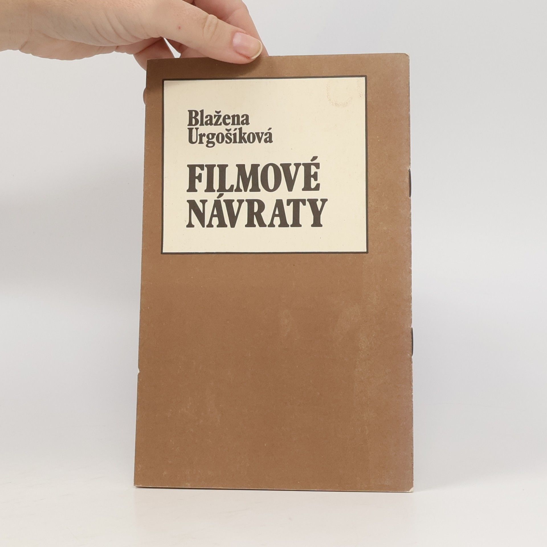 Blažena Urgošíková Filmové návraty