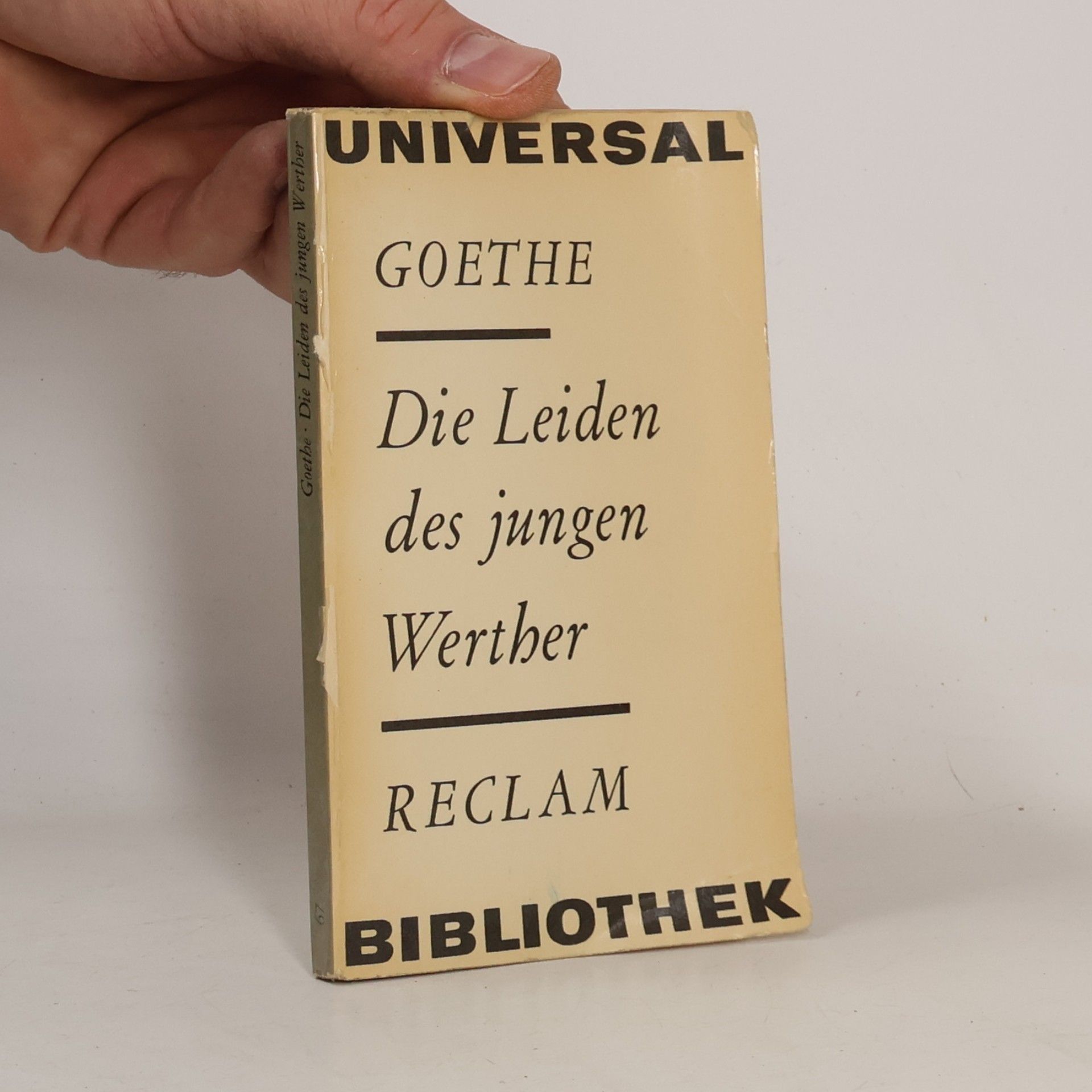 Johann Wolfgang von Goethe Die Leiden des jungen Werther