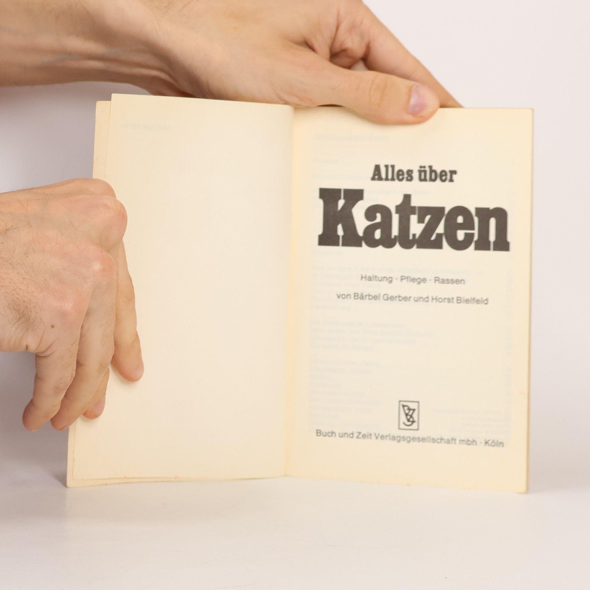 Horst Bielfeld Alles über Katzen