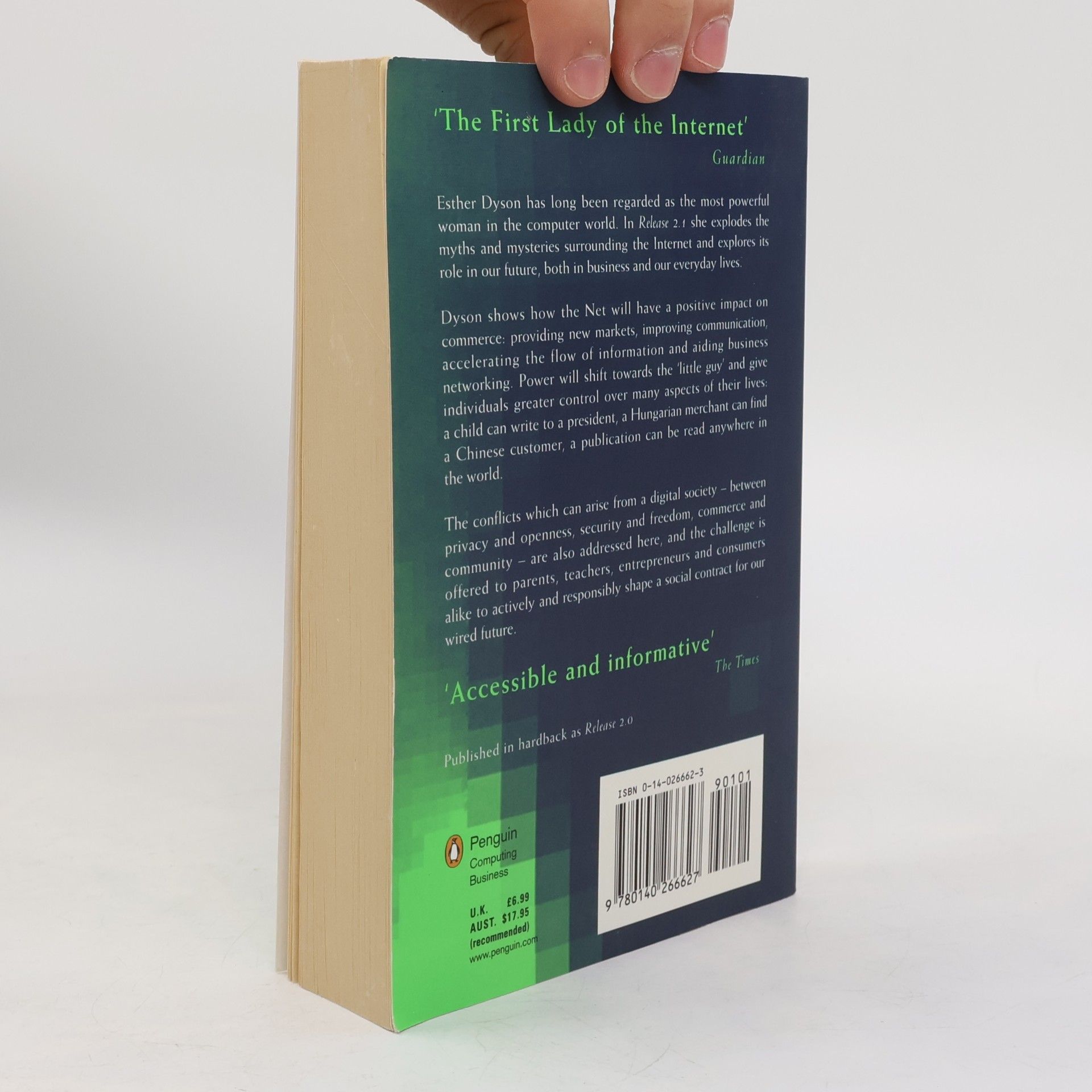 Esther Dyson Release 2.1. A design for living in the digital age