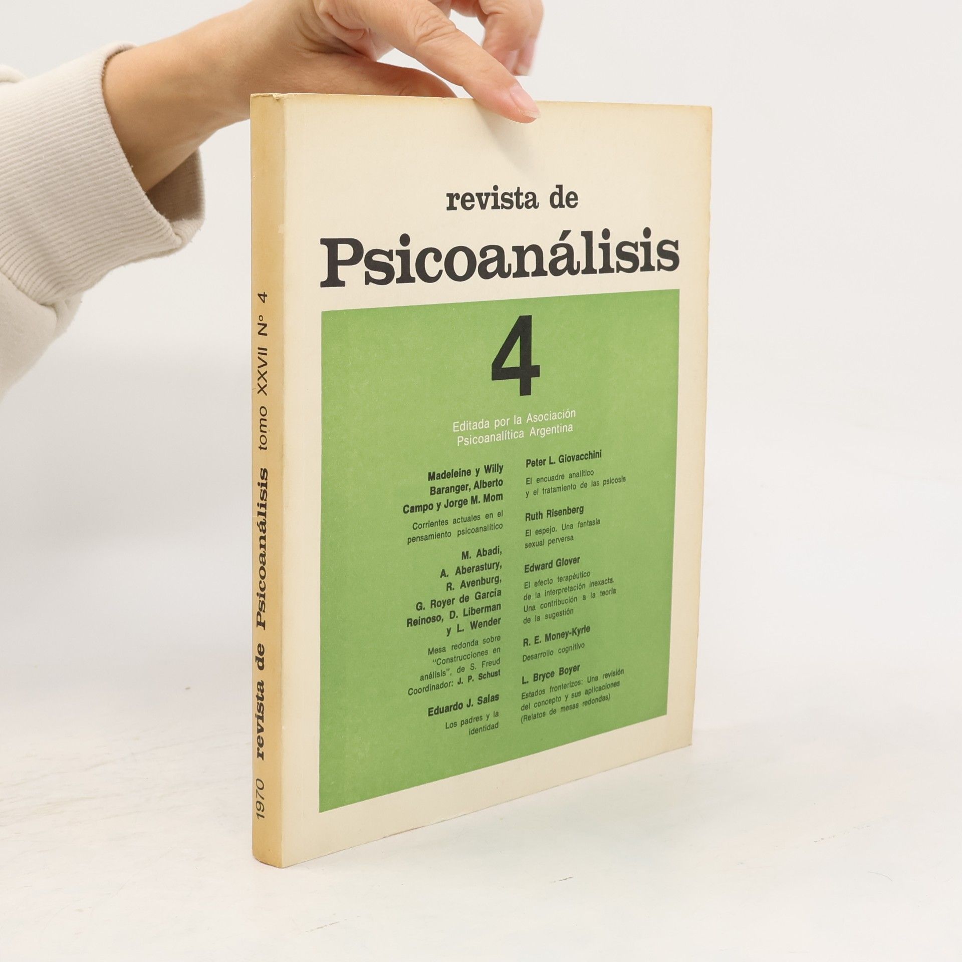 Auteurscollectief Revista de Psicoanálisis 4