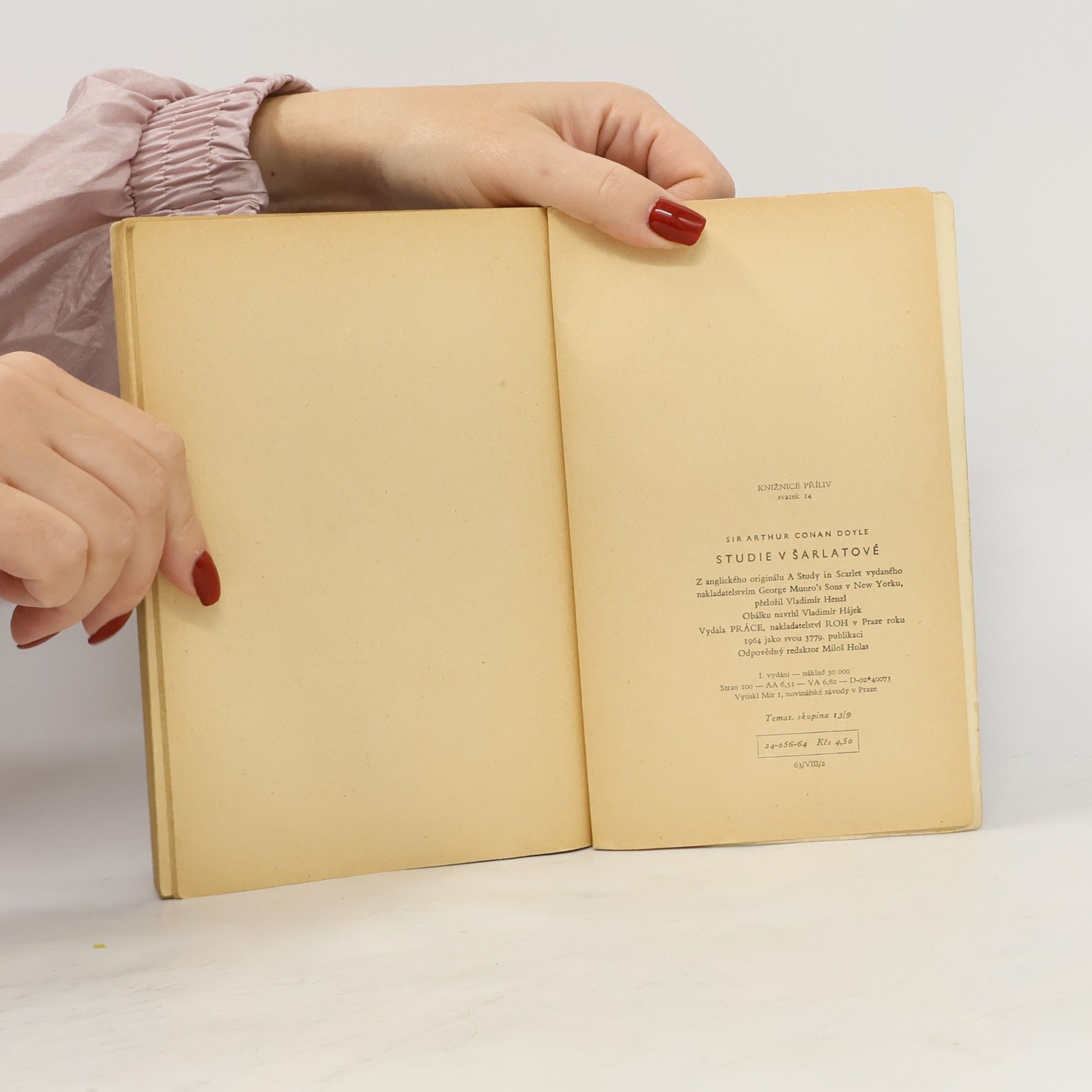 Arthur Conan Doyle Studie v šarlatové