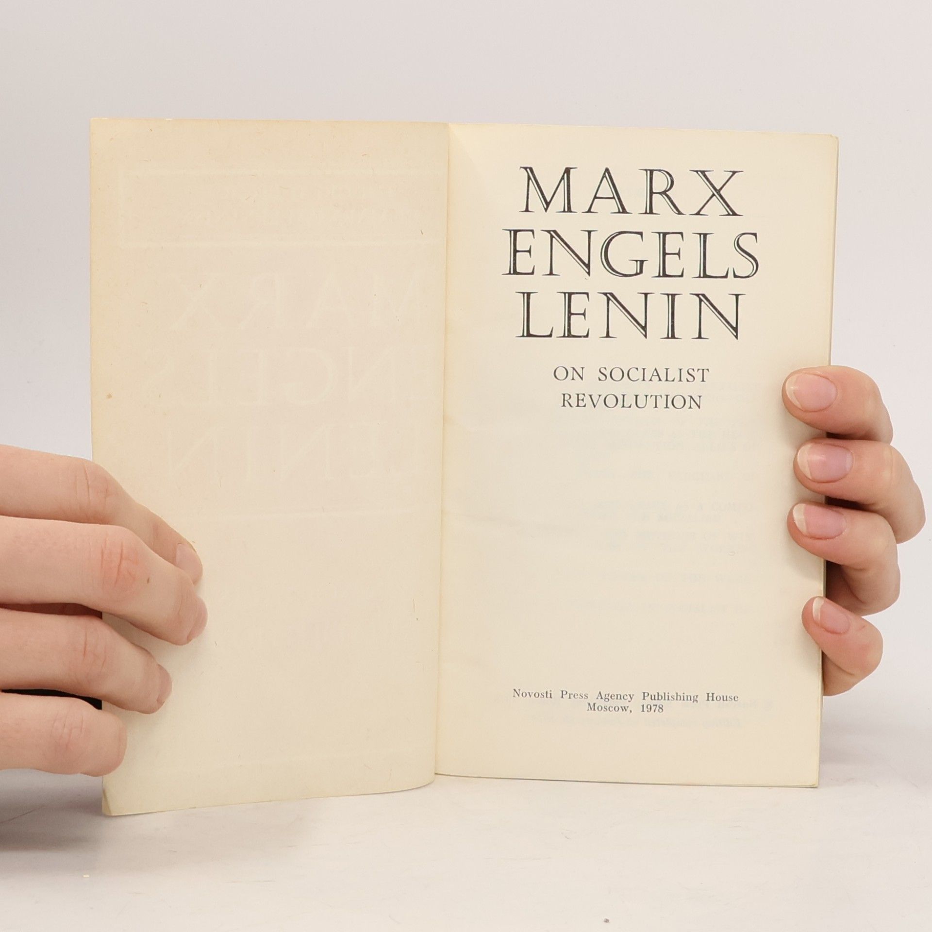 Marx On Socialist Revolution