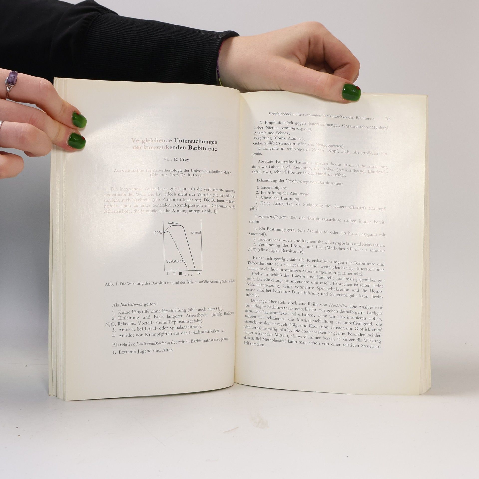 Anja Lehmann - Thomas Hof - Charlotte Puder - Hans Henrik Wöhler - Luca Zamperoni Anaesthesiology and Resuscitation / Anaesthesiologie und Wiederbelebung / Anesthésiologie et Réanimation - 57: Das Ultrakurznarkoticum Methohexital