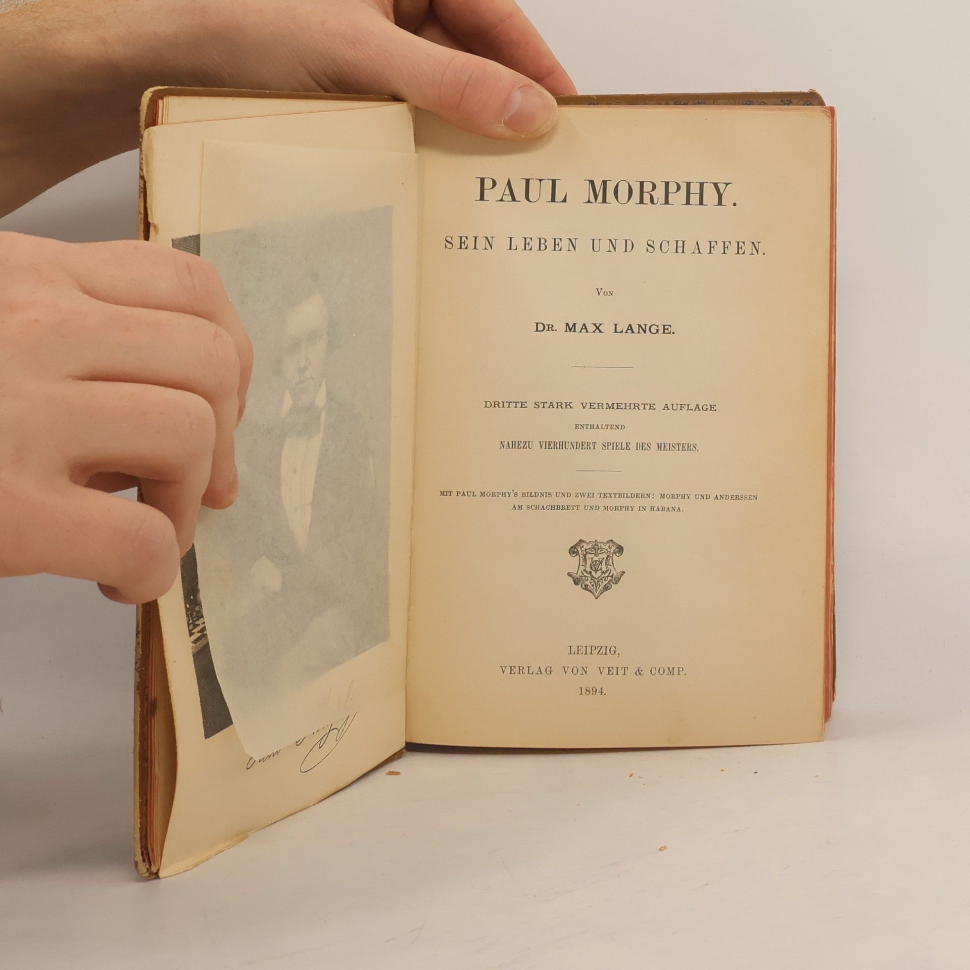 Max Lange Paul Morphy