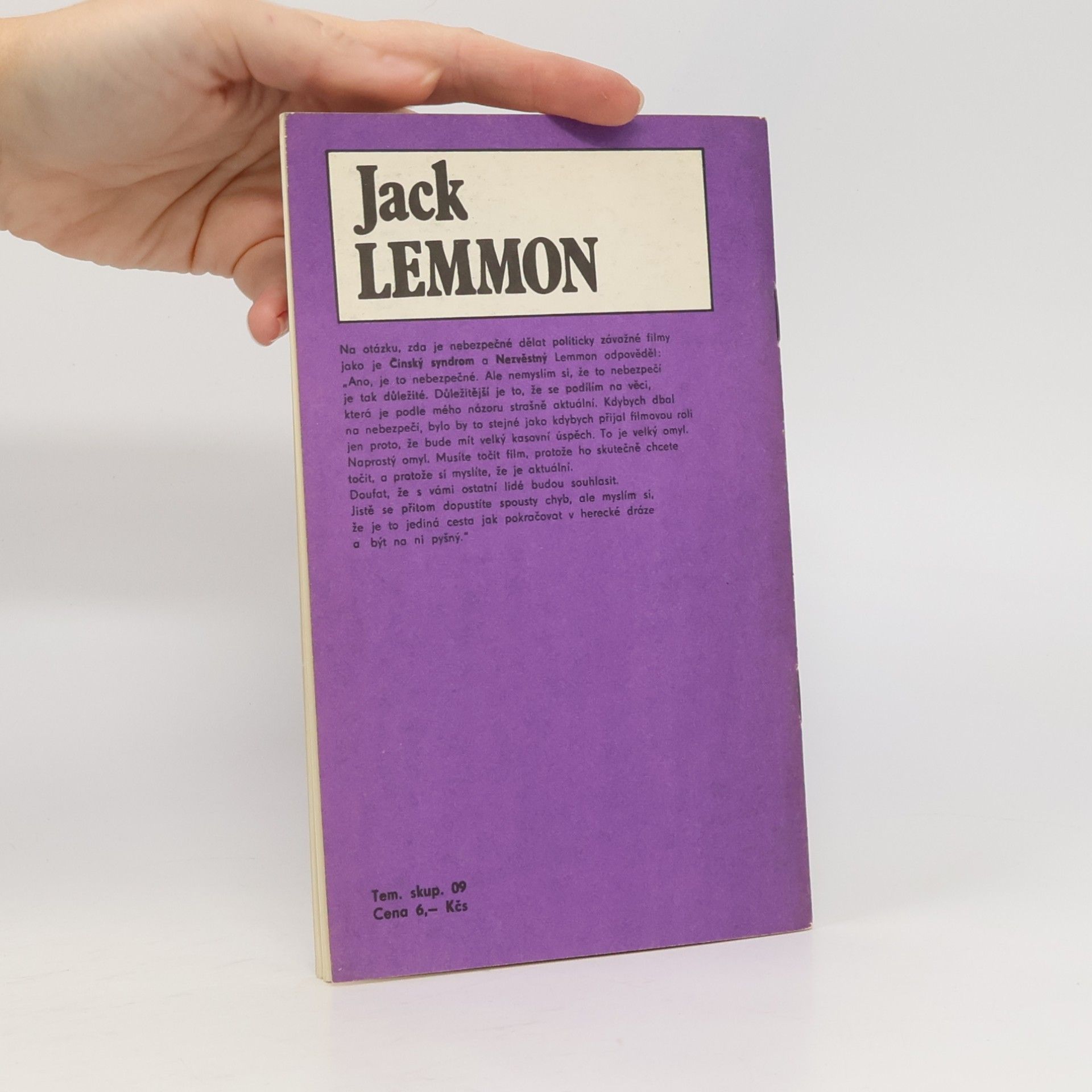 Václav Merhaut Jack Lemmon