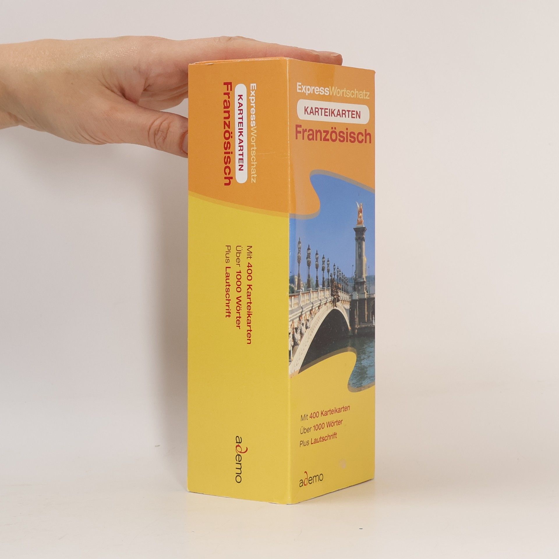 Expresswortschatz: Französisch-Karteikarten